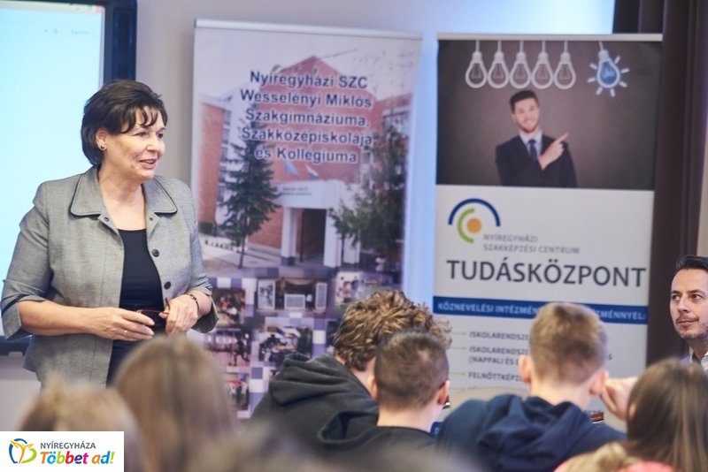 Rendhagyó tanóra a Nyíregyházi Szakképzési Centrumban