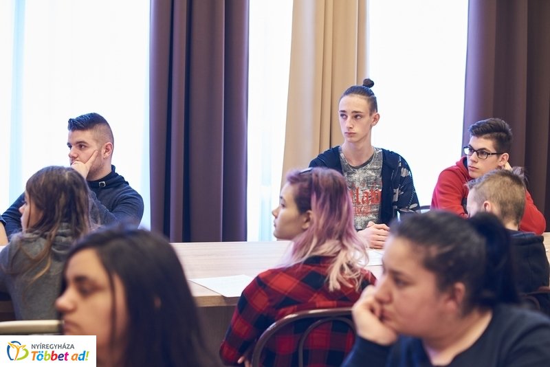 Rendhagyó tanóra a Nyíregyházi Szakképzési Centrumban