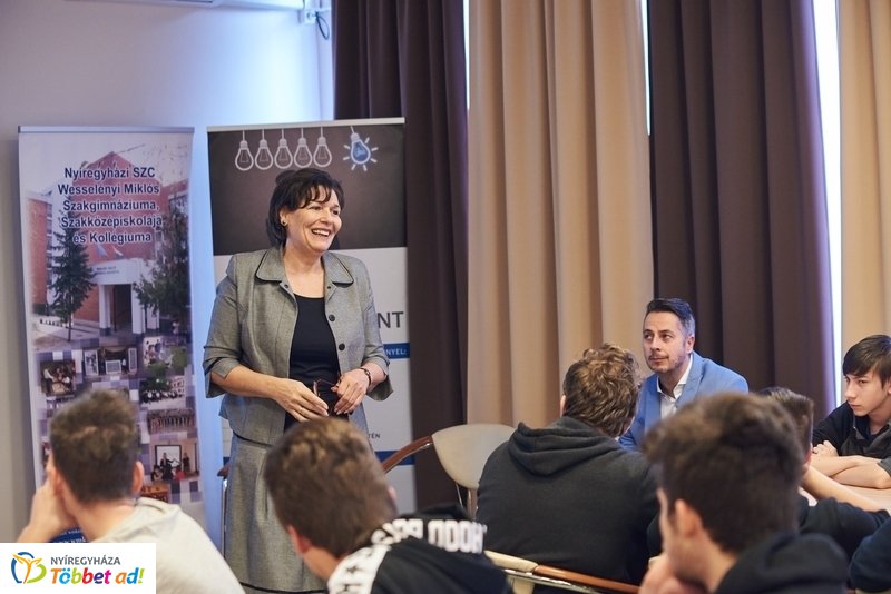 Rendhagyó tanóra a Nyíregyházi Szakképzési Centrumban