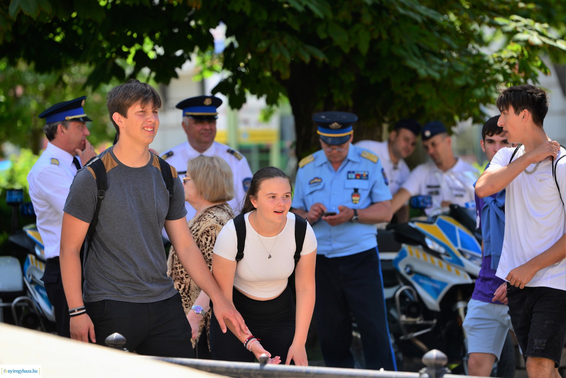 Rendvédelmi nap Nyíregyháza belvárosában