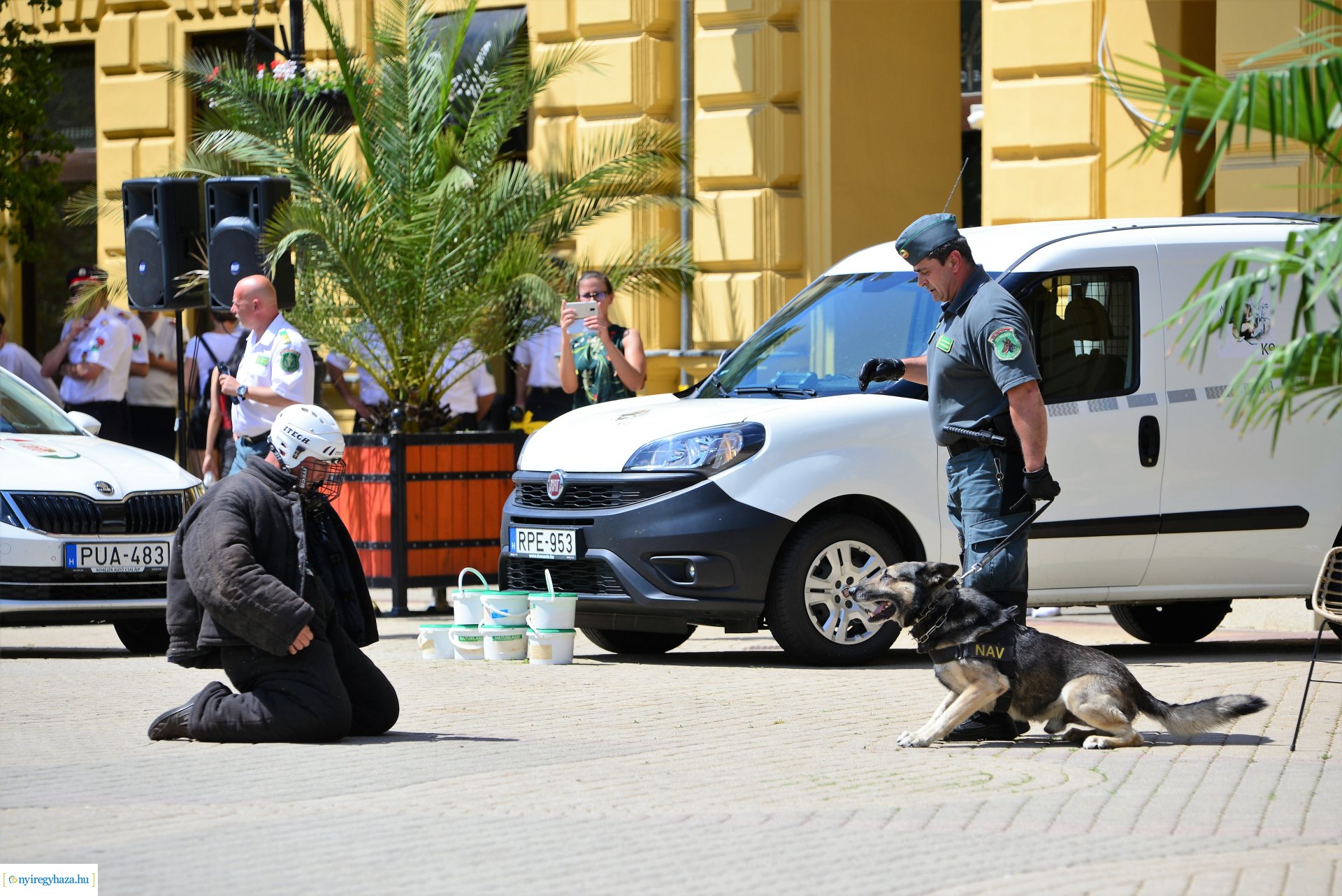 Rendvédelmi nap Nyíregyháza belvárosában