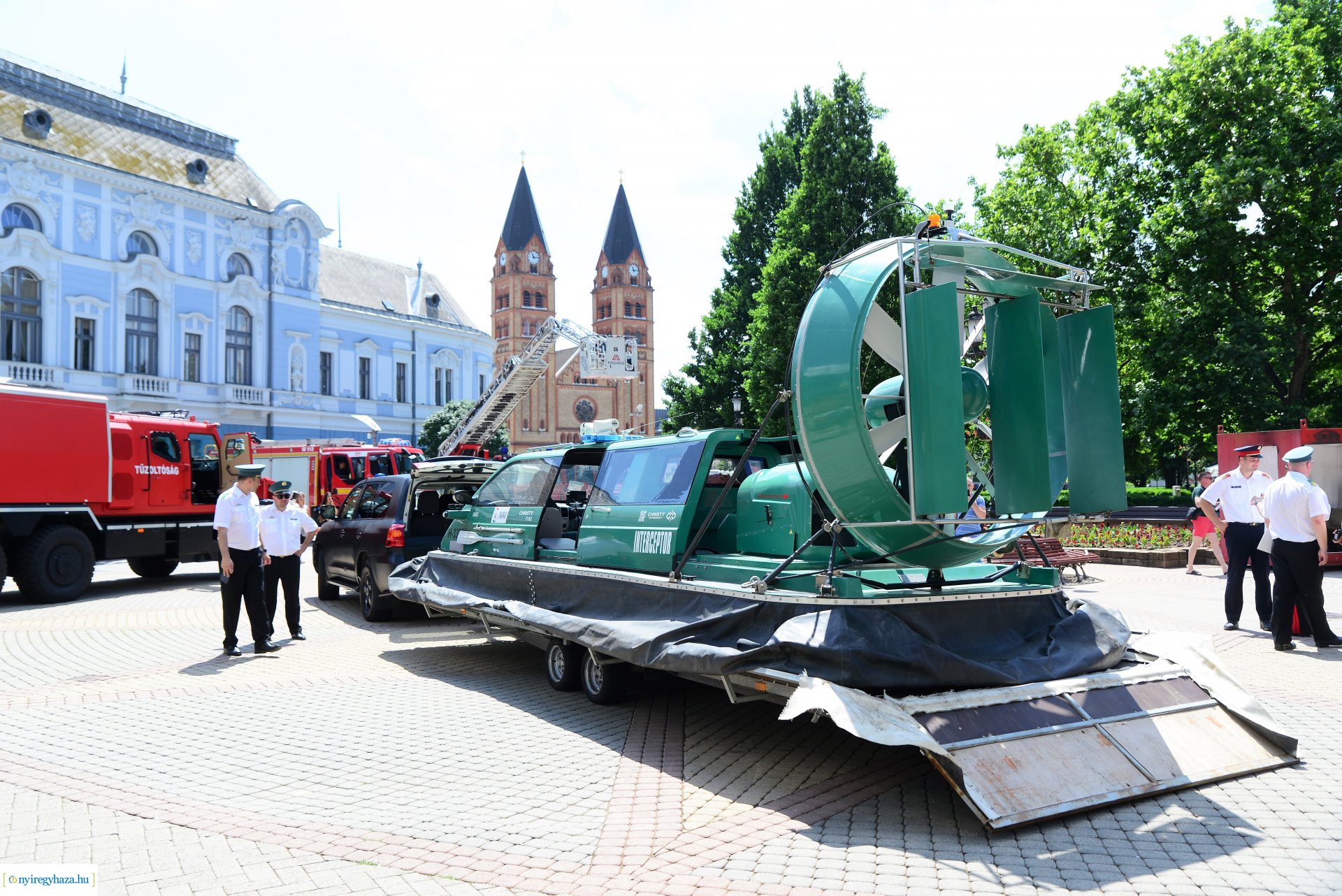 Rendvédelmi nap Nyíregyháza belvárosában