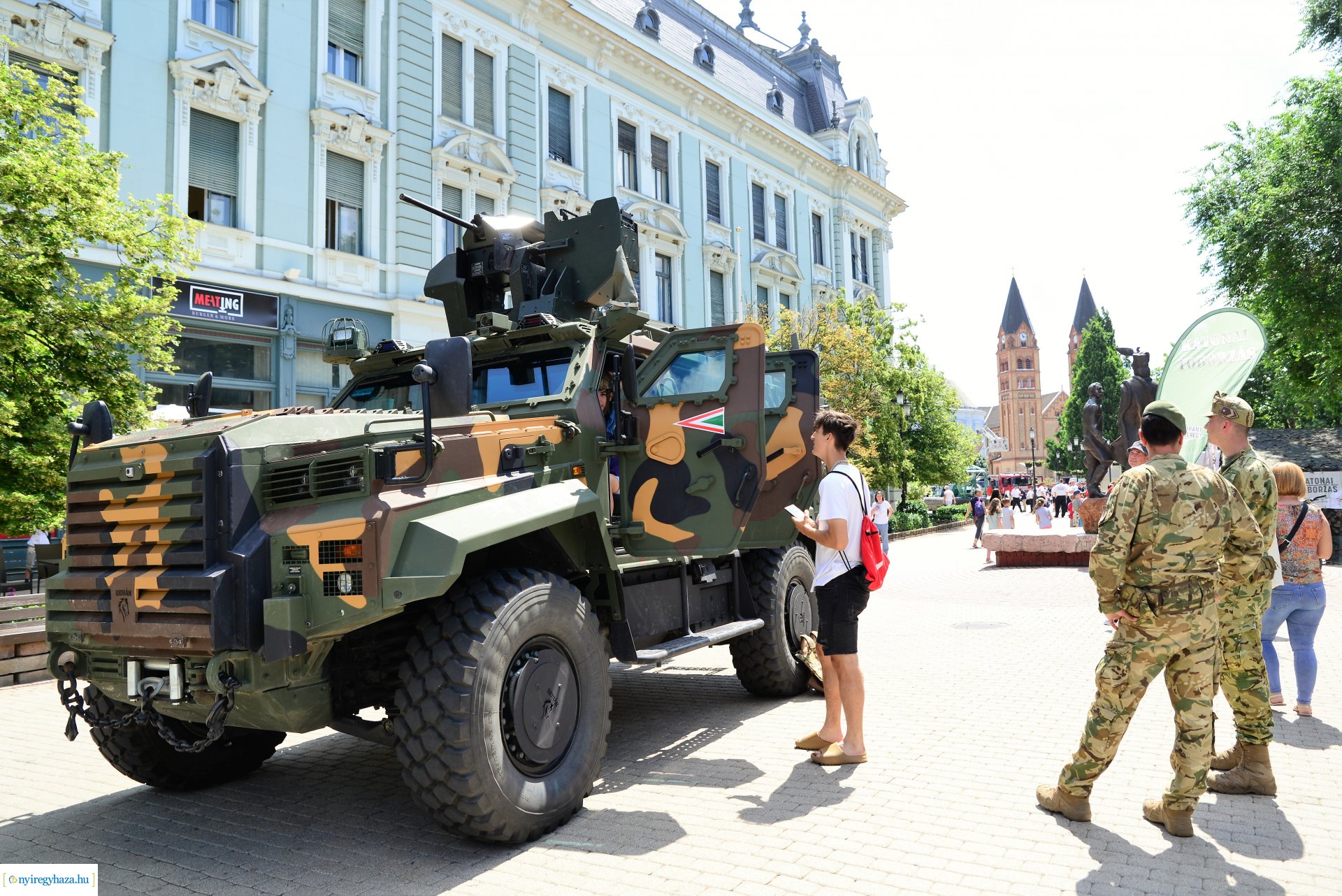 Rendvédelmi nap Nyíregyháza belvárosában