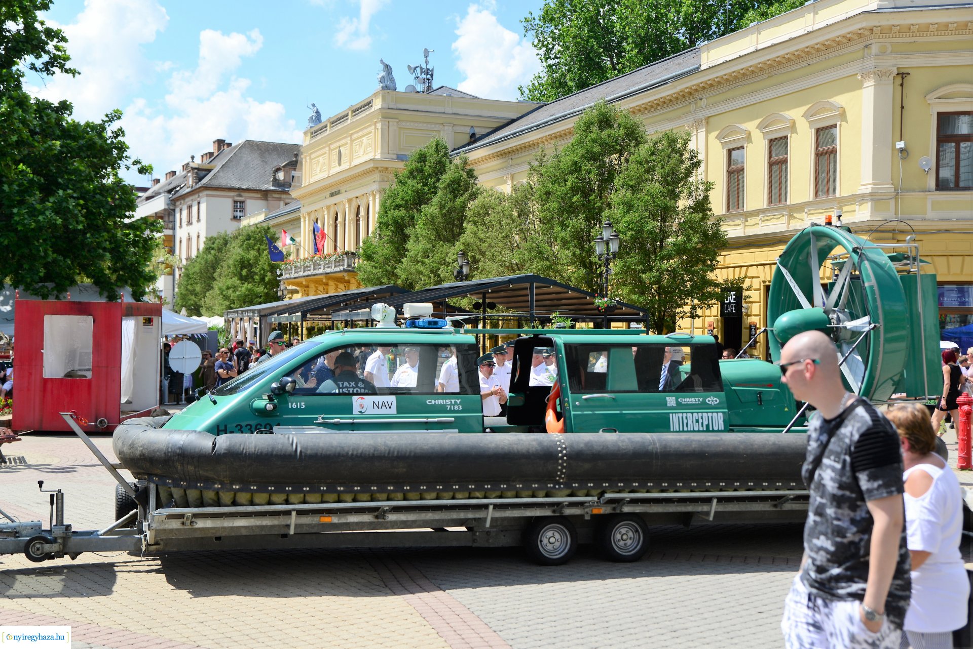 Rendvédelmi nap Nyíregyháza belvárosában
