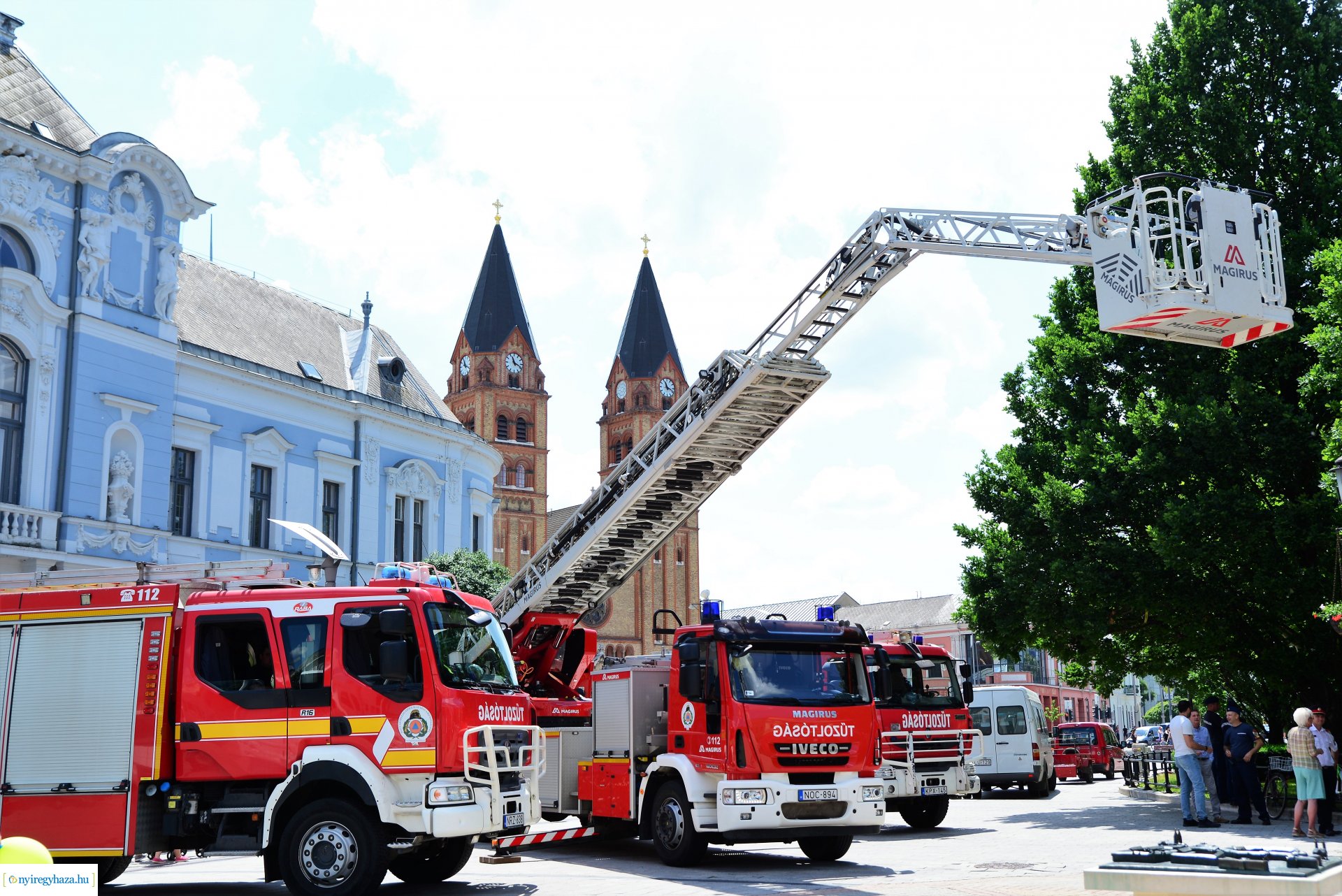 Rendvédelmi nap Nyíregyháza belvárosában