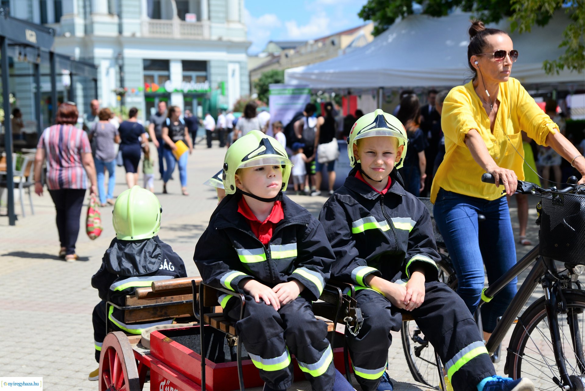 Rendvédelmi nap Nyíregyháza belvárosában