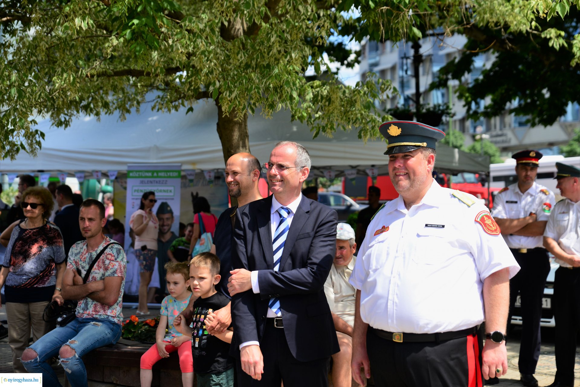 Rendvédelmi nap Nyíregyháza belvárosában