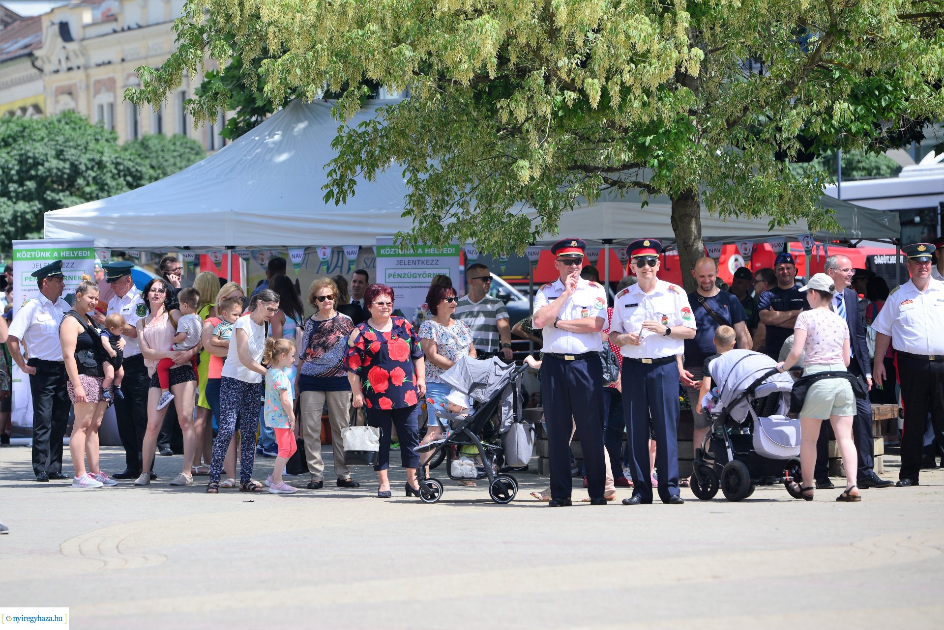Rendvédelmi nap Nyíregyháza belvárosában