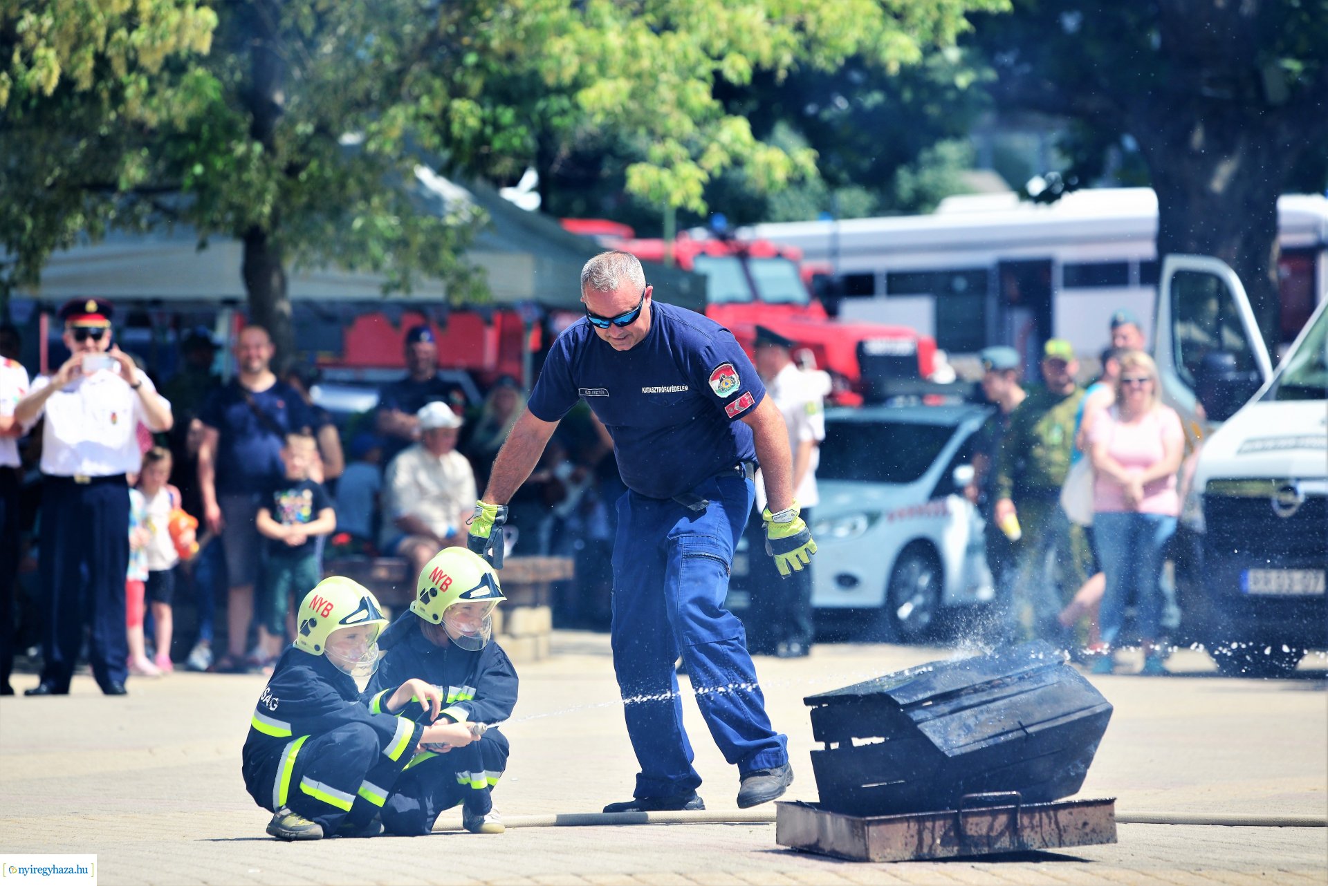 Rendvédelmi nap Nyíregyháza belvárosában