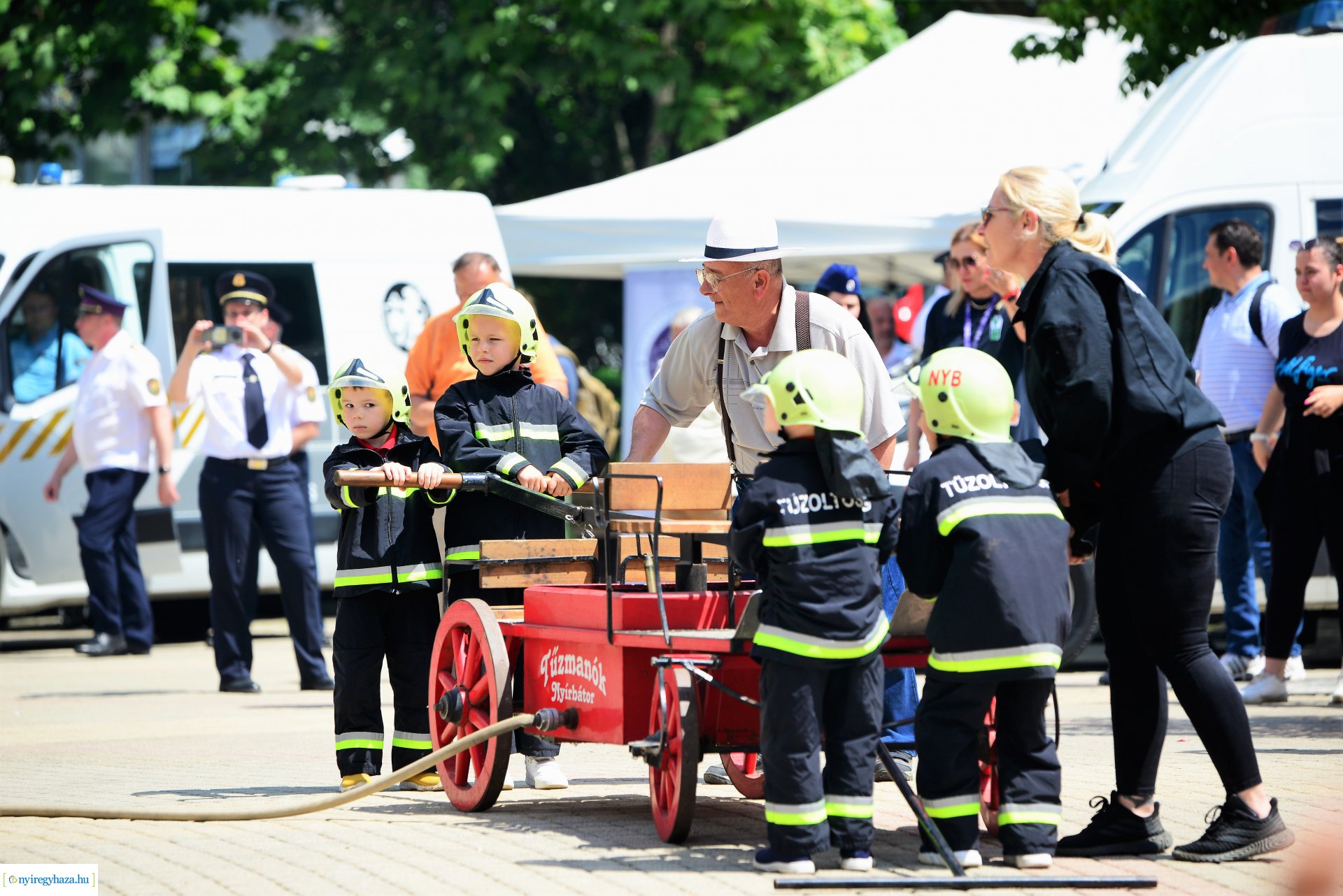 Rendvédelmi nap Nyíregyháza belvárosában