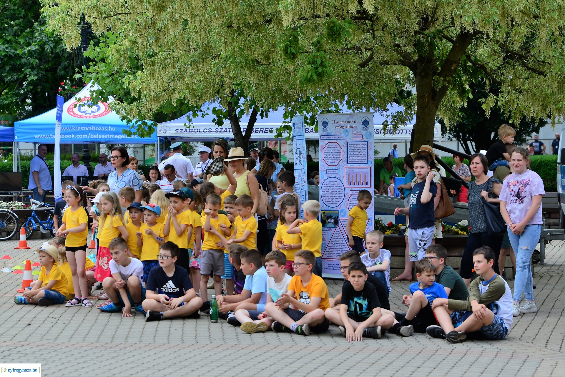 Rendvédelmi nap Nyíregyháza belvárosában