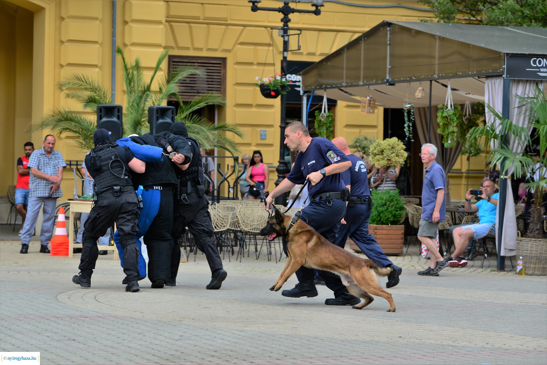 Rendvédelmi nap Nyíregyháza belvárosában