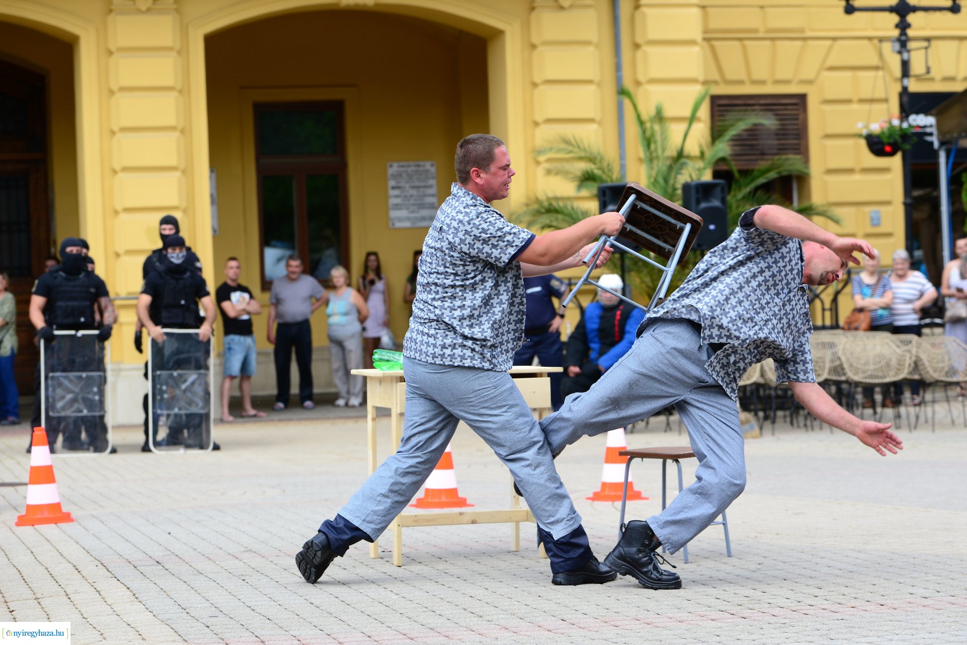 Rendvédelmi nap Nyíregyháza belvárosában