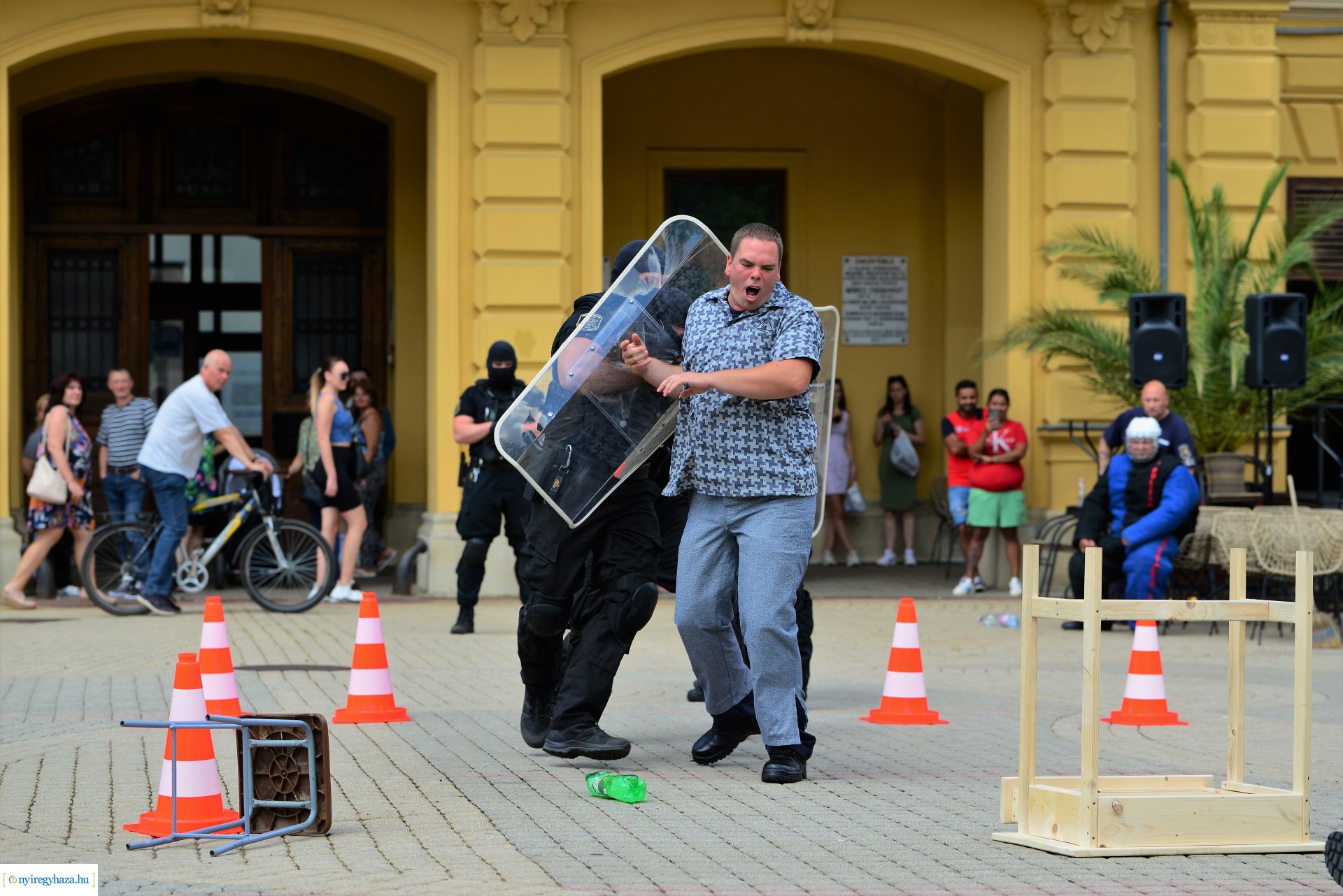 Rendvédelmi nap Nyíregyháza belvárosában