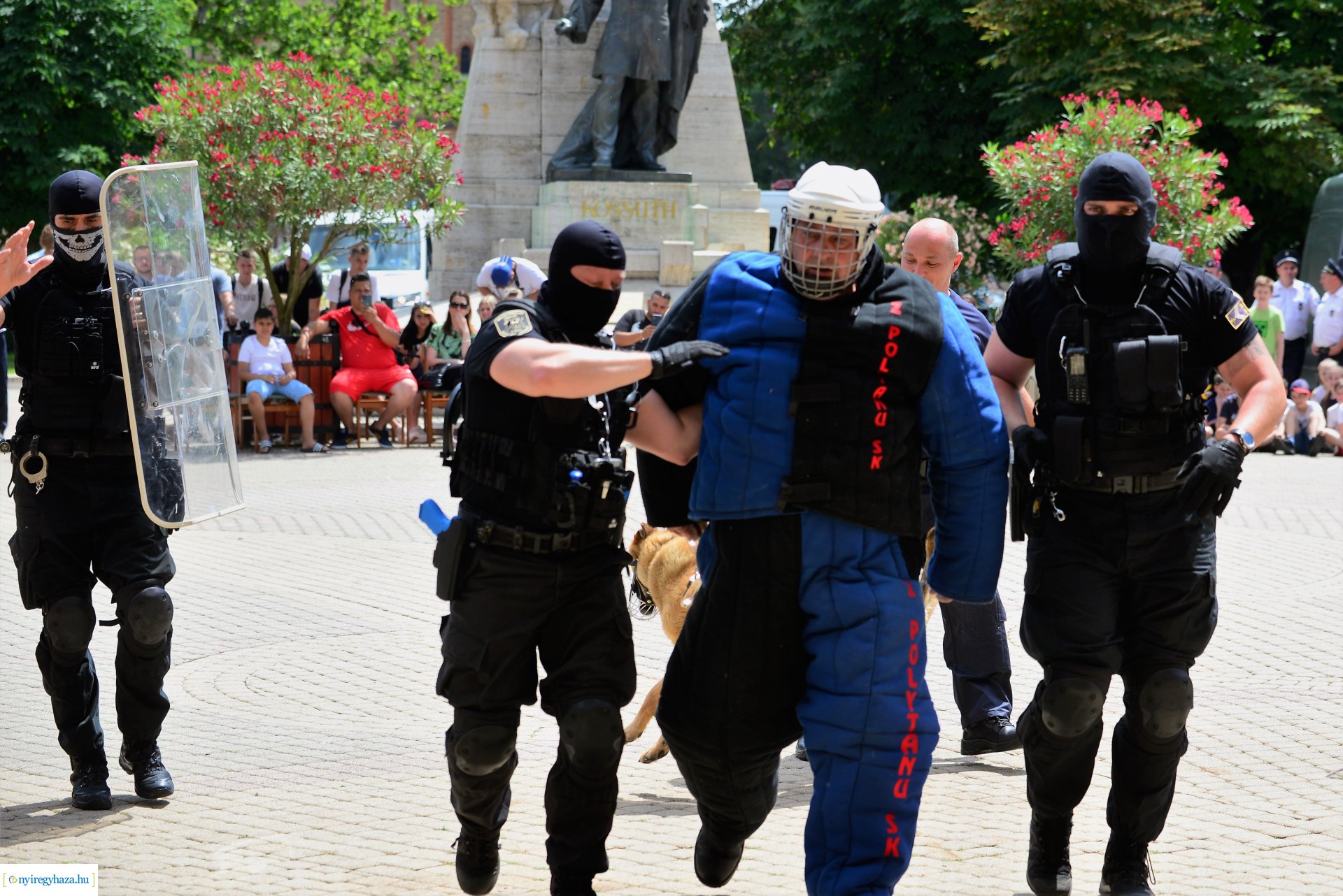 Rendvédelmi nap Nyíregyháza belvárosában