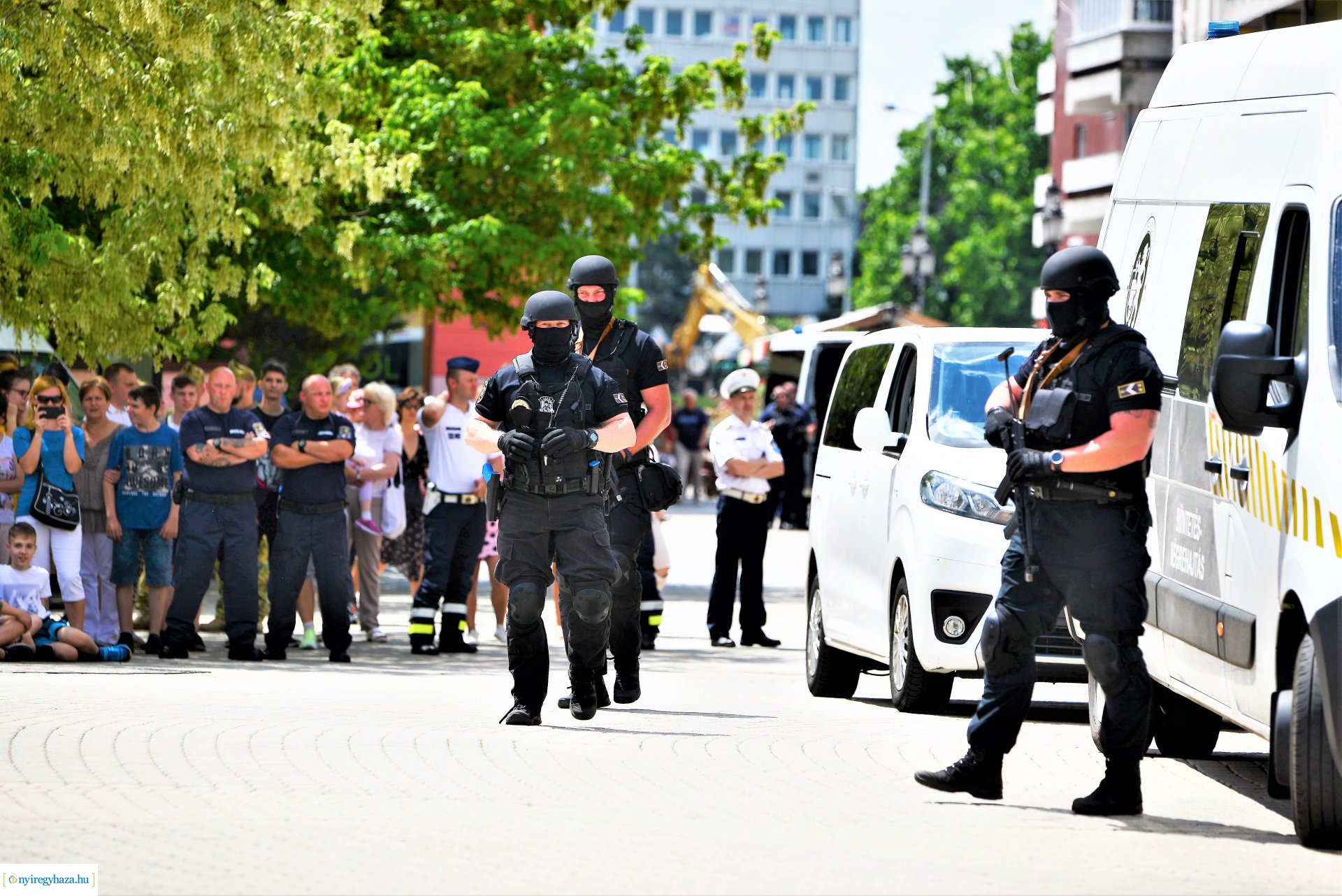 Rendvédelmi nap Nyíregyháza belvárosában