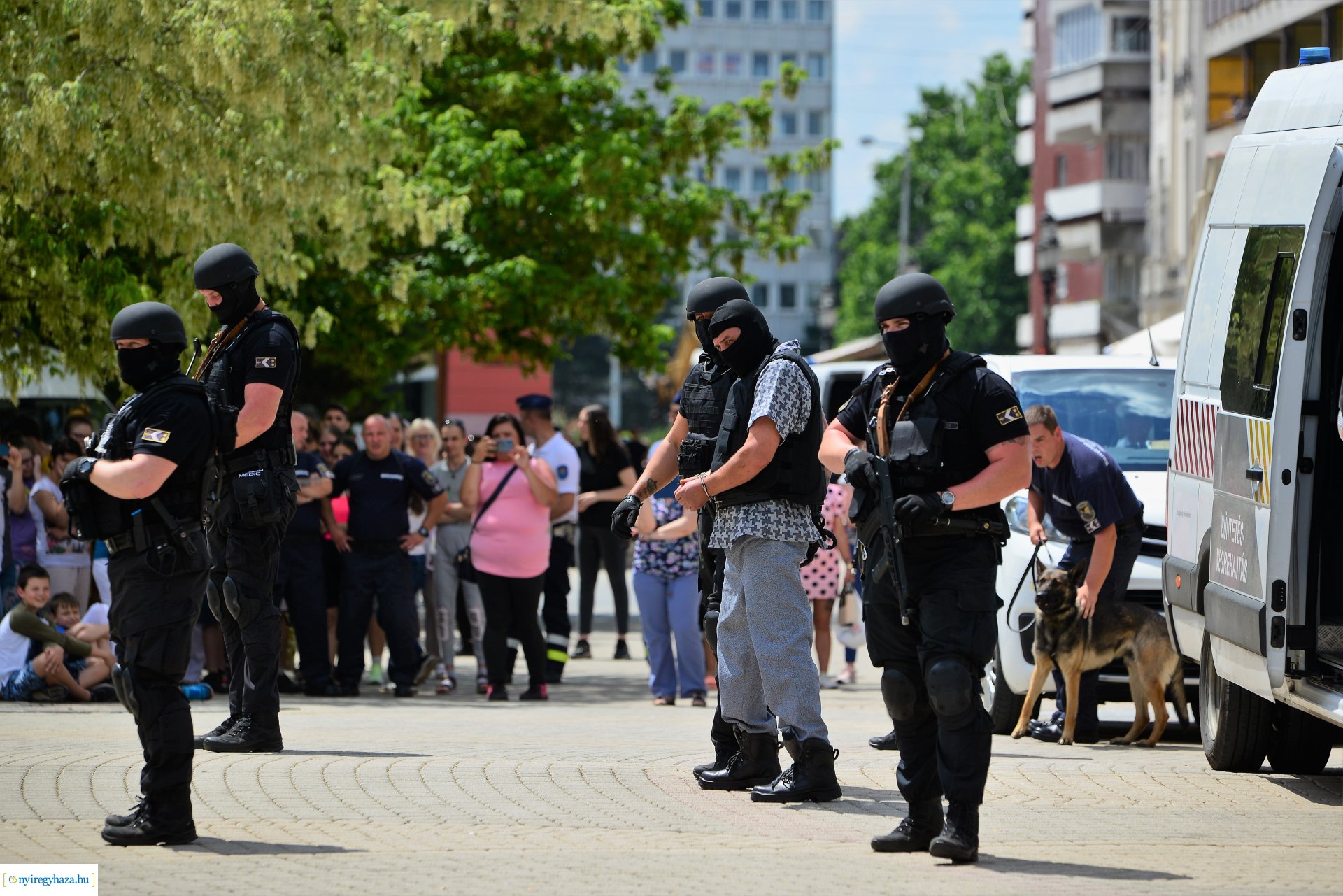 Rendvédelmi nap Nyíregyháza belvárosában
