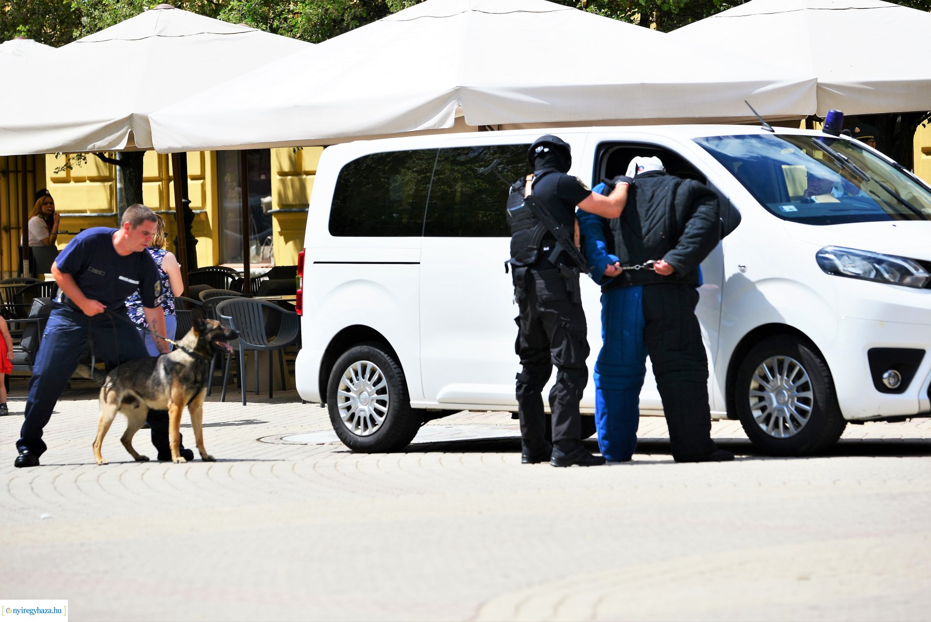 Rendvédelmi nap Nyíregyháza belvárosában