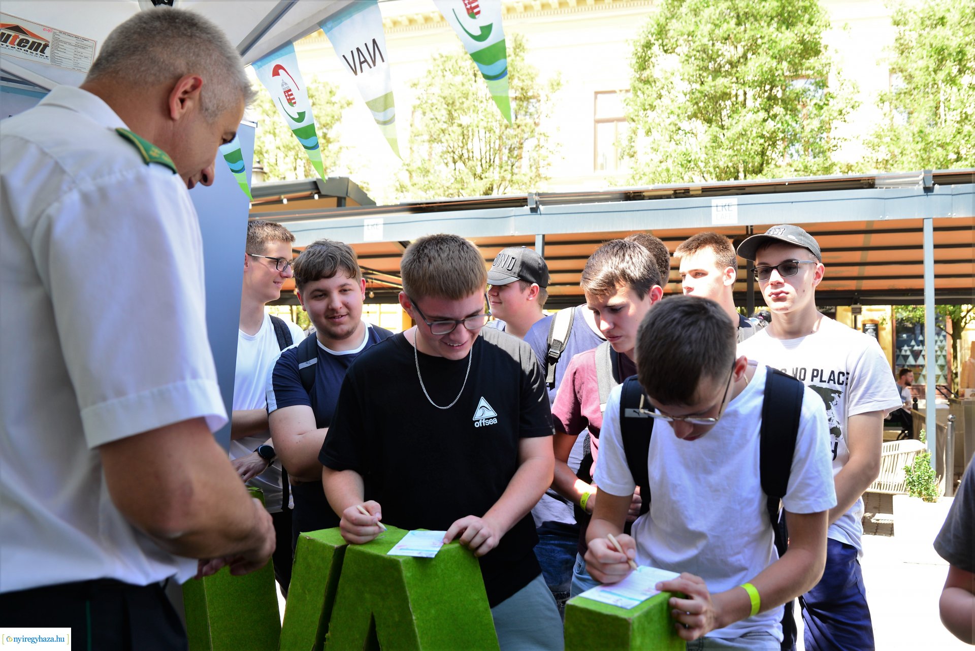 Rendvédelmi nap Nyíregyháza belvárosában