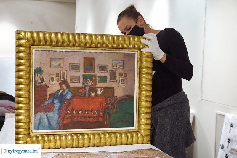 Rippl-Rónai festmények érkeztek