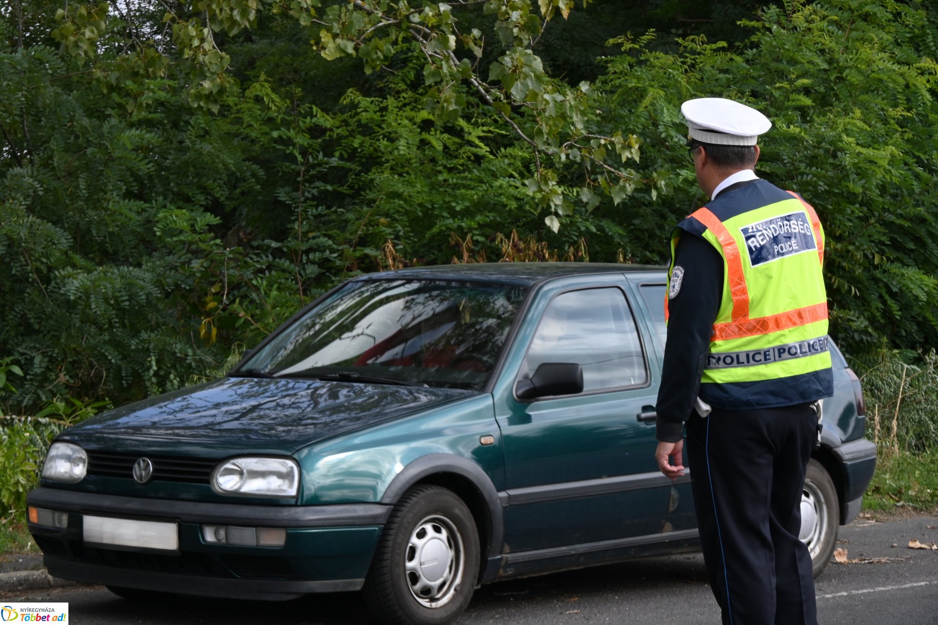 Roadpol akció a Tokaji úton