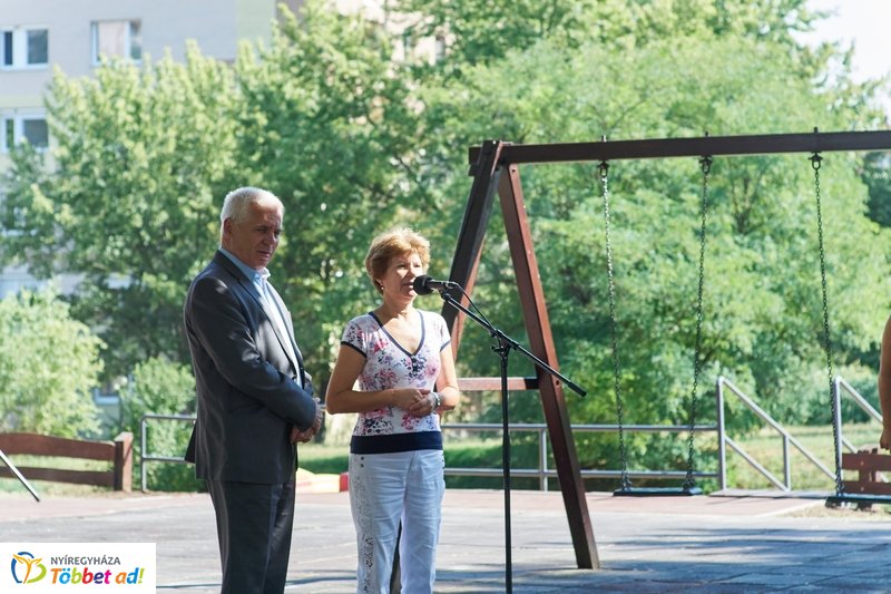 Robinson domb átadó