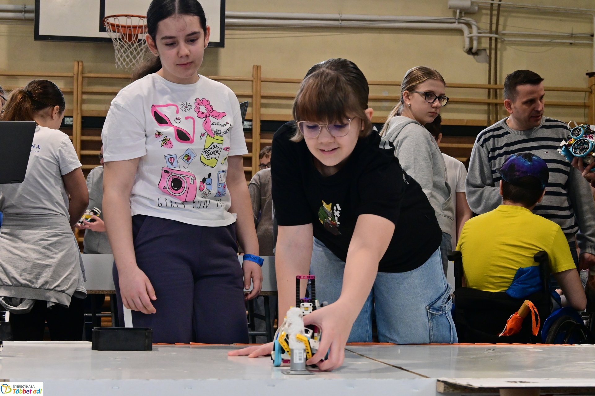 Robot exatlon a Széchenyi középiskolában - 2025