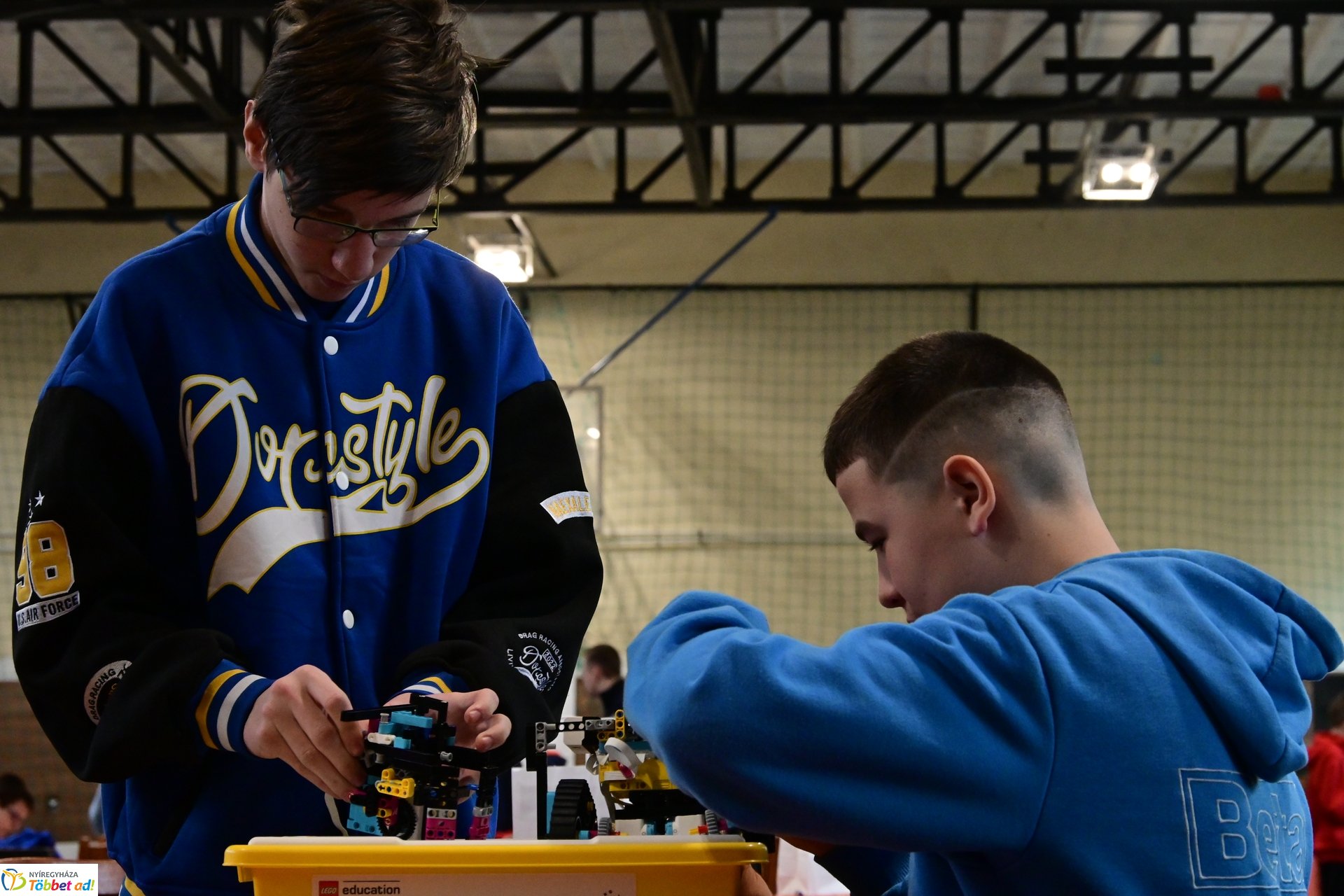 Robot exatlon a Széchenyi középiskolában - 2025