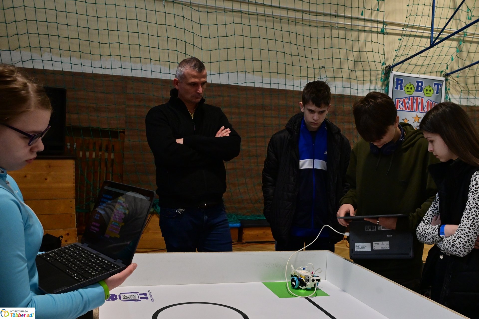 Robot exatlon a Széchenyi középiskolában - 2025