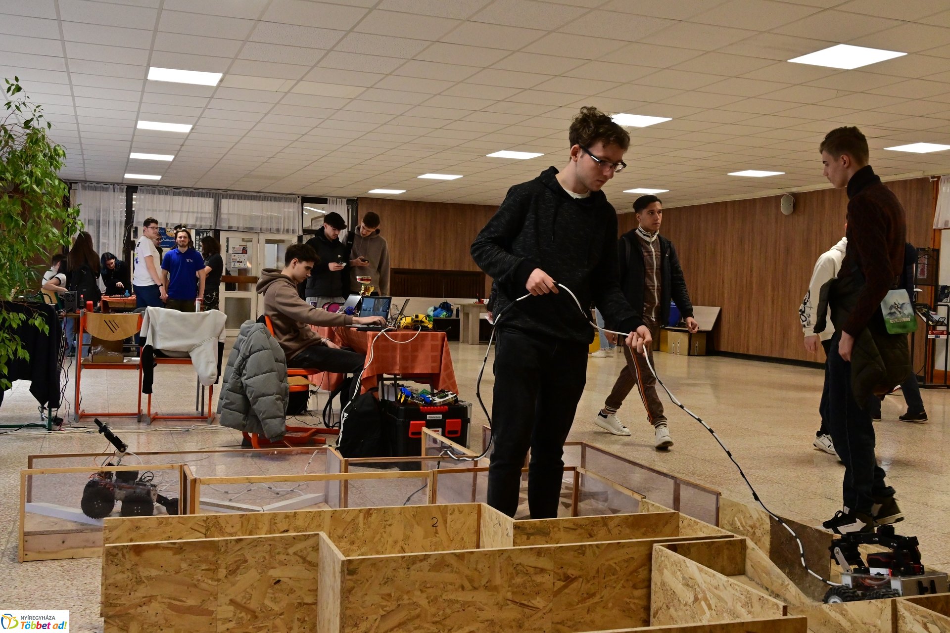 Robot exatlon a Széchenyi középiskolában - 2025