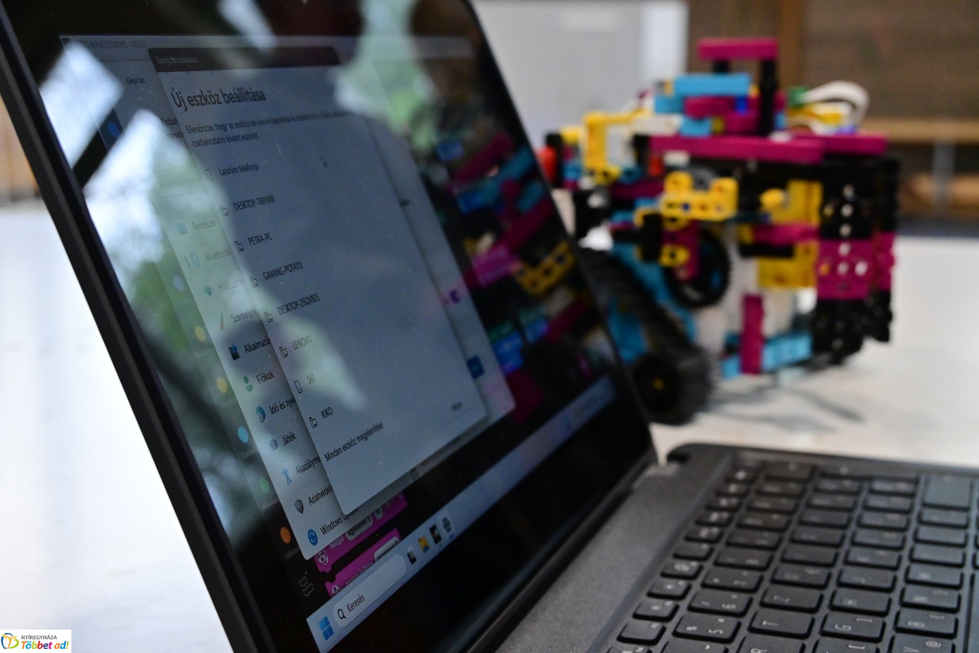 Robot exatlon a Széchenyi középiskolában - 2025