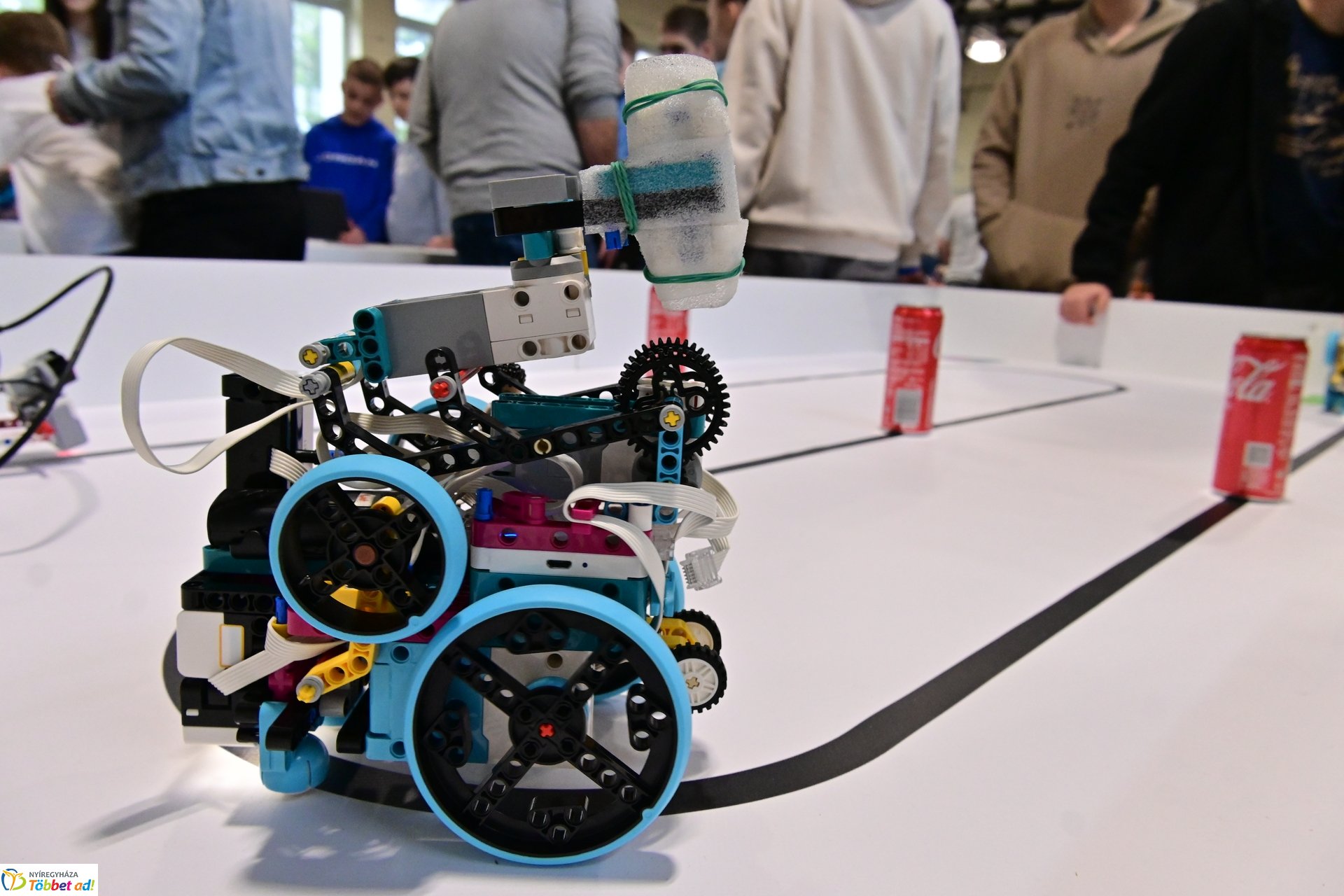 Robot exatlon a Széchenyi középiskolában - 2025