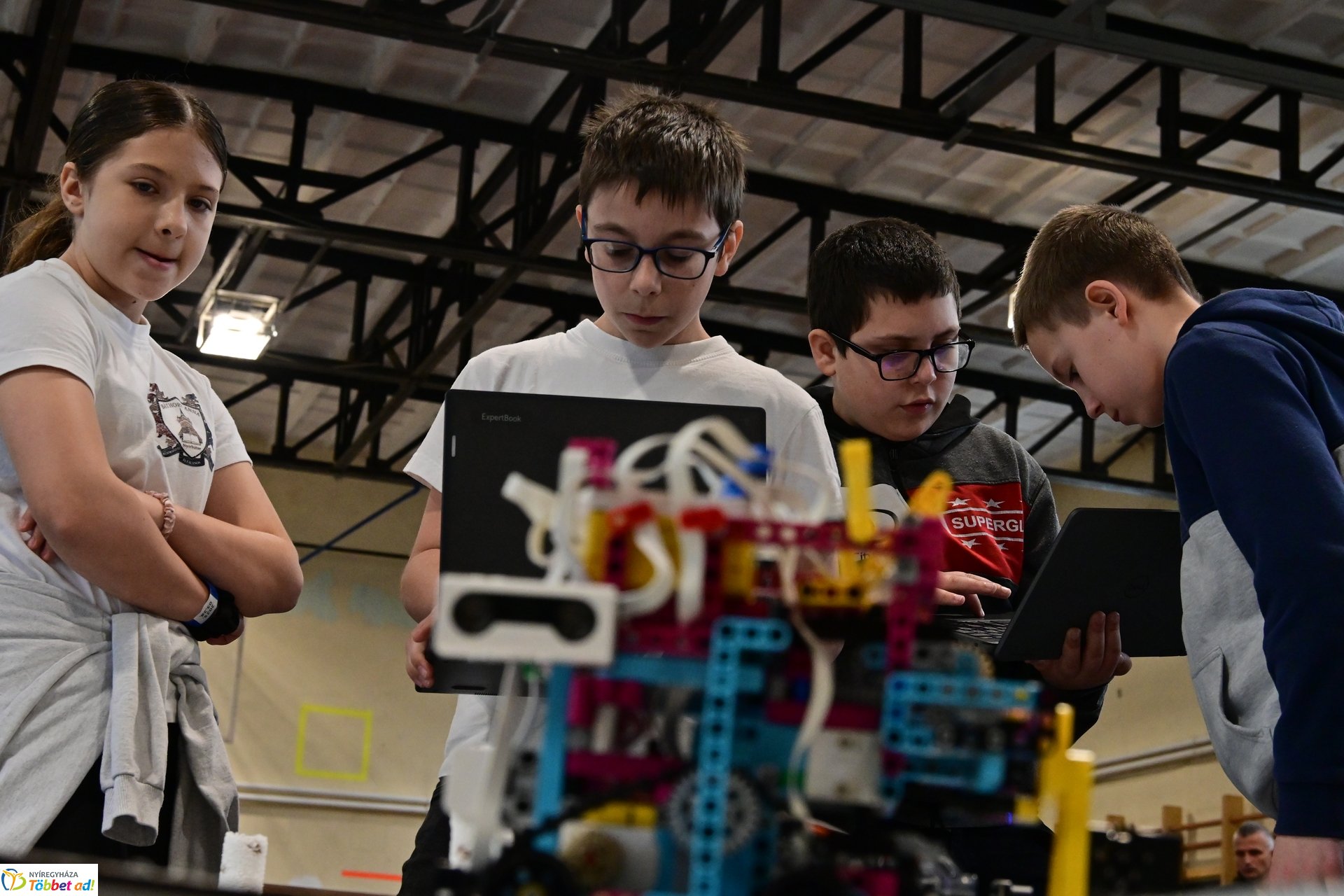 Robot exatlon a Széchenyi középiskolában - 2025