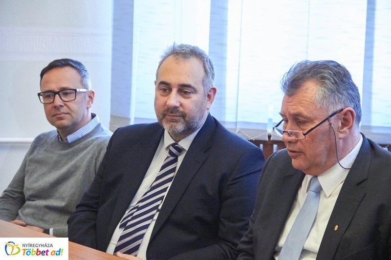 RocHUs projekt sajtótájékoztató a kórházban 