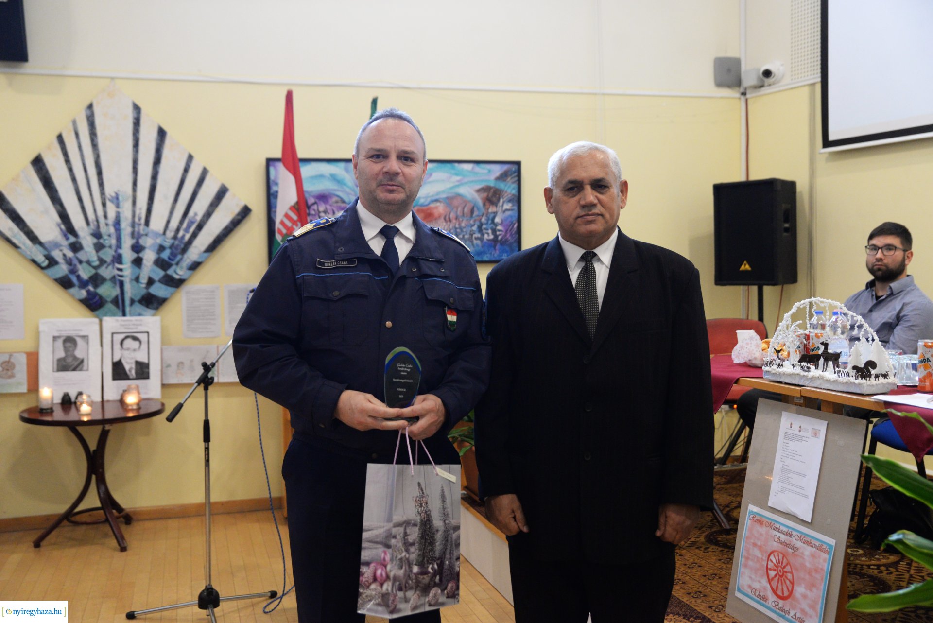 Roma Munkaadók és Munkavállalók Szövetségének díjátadója