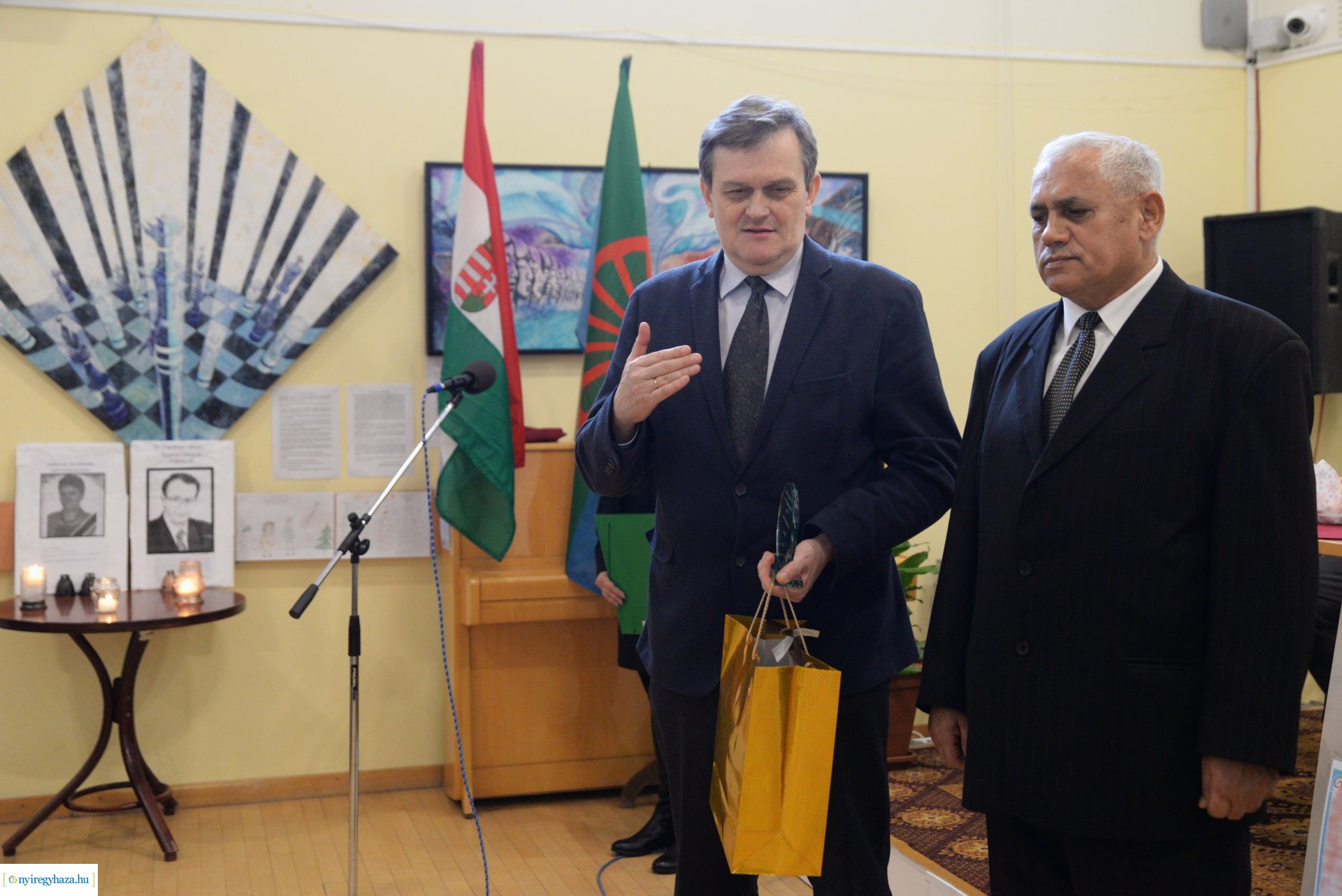 Roma Munkaadók és Munkavállalók Szövetségének díjátadója