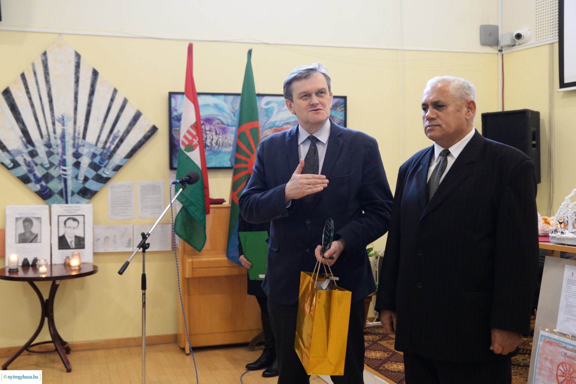 Roma Munkaadók és Munkavállalók Szövetségének díjátadója