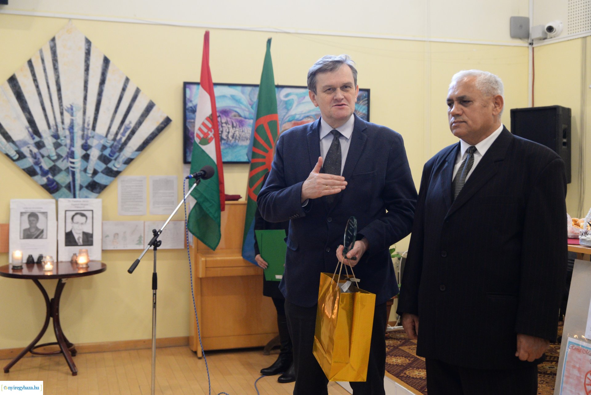 Roma Munkaadók és Munkavállalók Szövetségének díjátadója