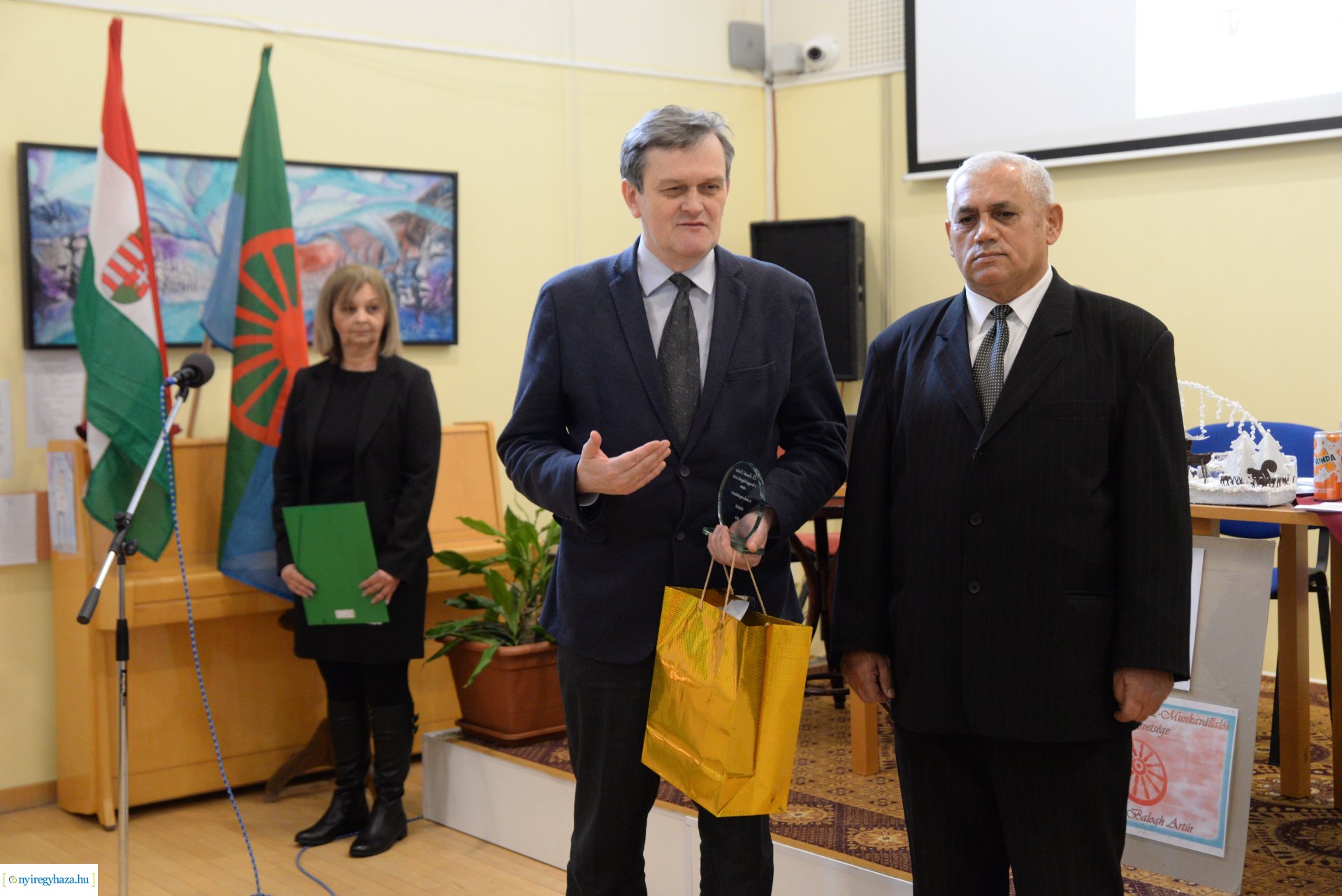 Roma Munkaadók és Munkavállalók Szövetségének díjátadója