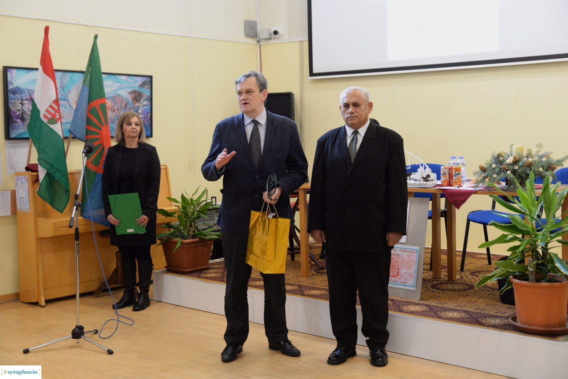 Roma Munkaadók és Munkavállalók Szövetségének díjátadója