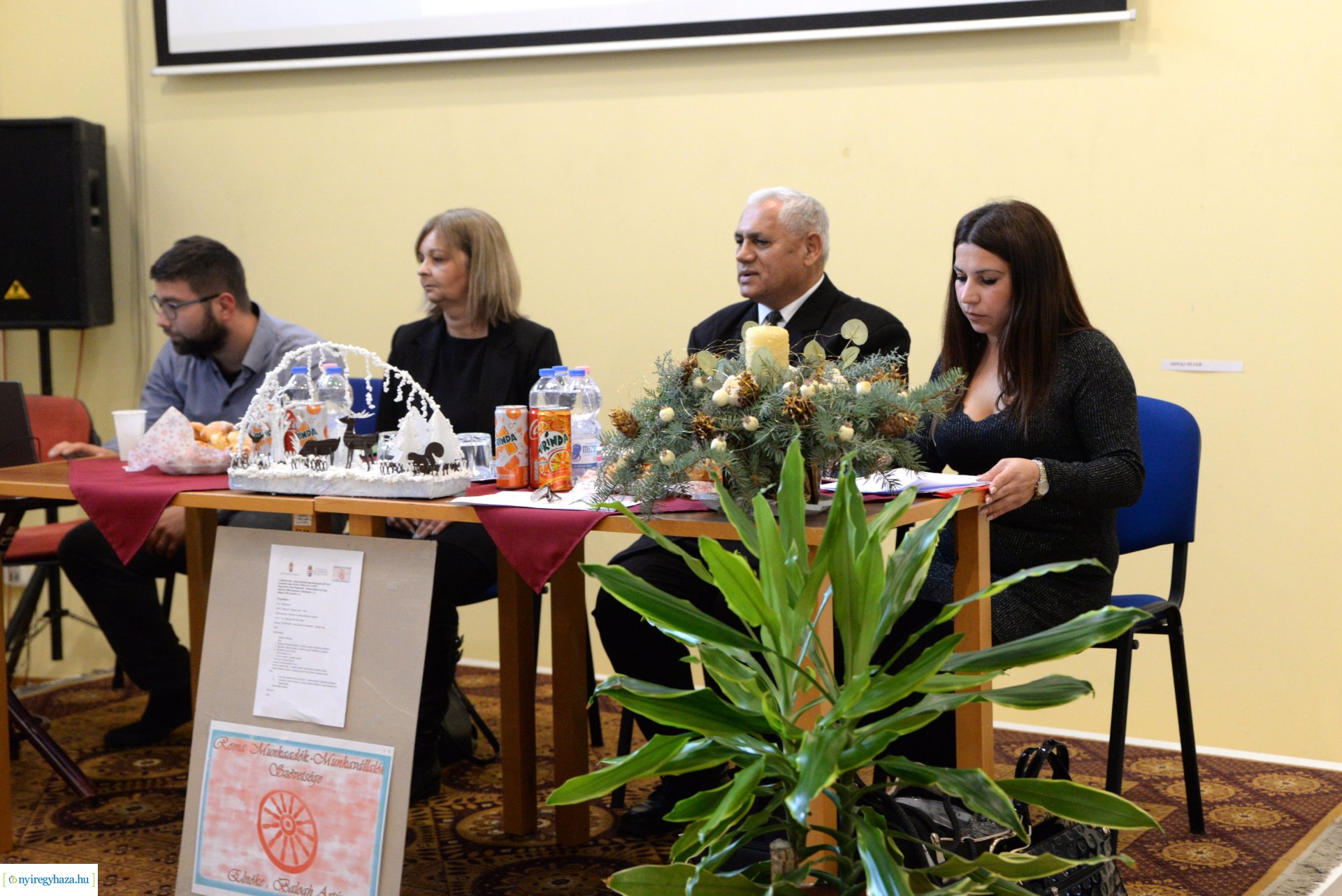 Roma Munkaadók és Munkavállalók Szövetségének díjátadója