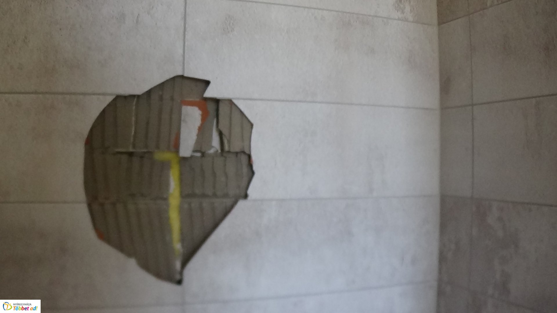 Rongálás a Bujtosi Városliget mosdójában