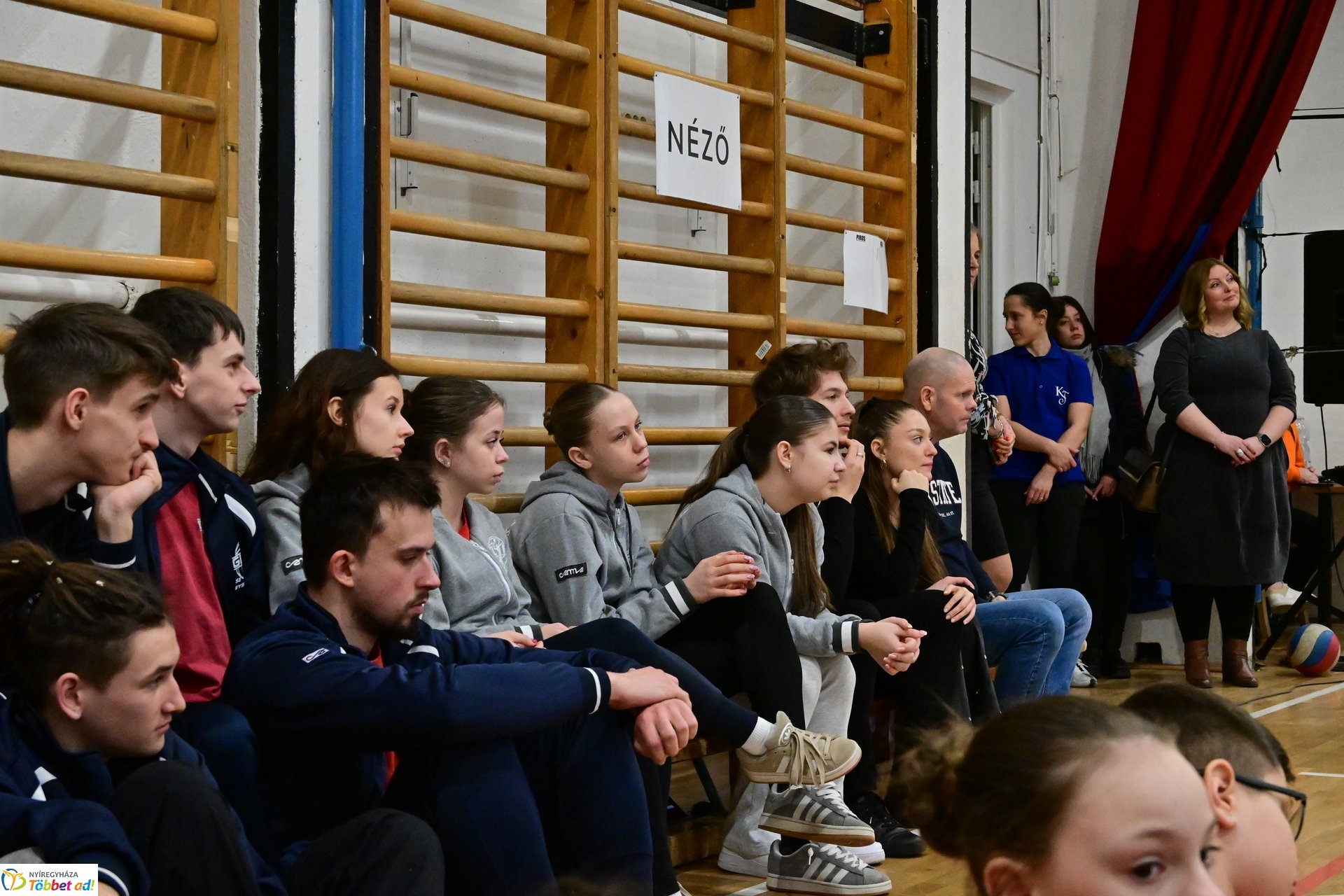 Röplabda mérkőzések a Kazinczy Ferenc iskolában