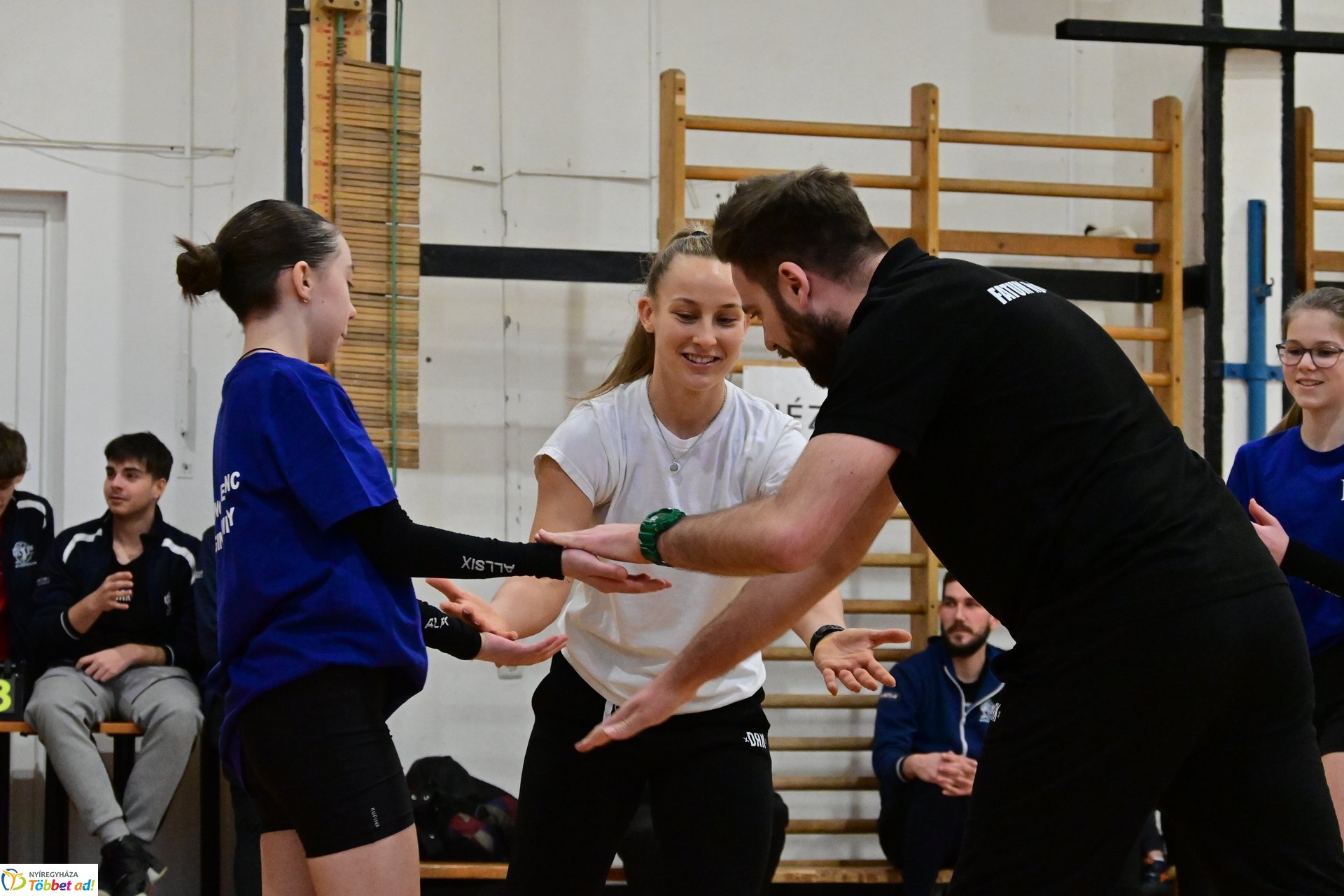 Röplabda mérkőzések a Kazinczy Ferenc iskolában