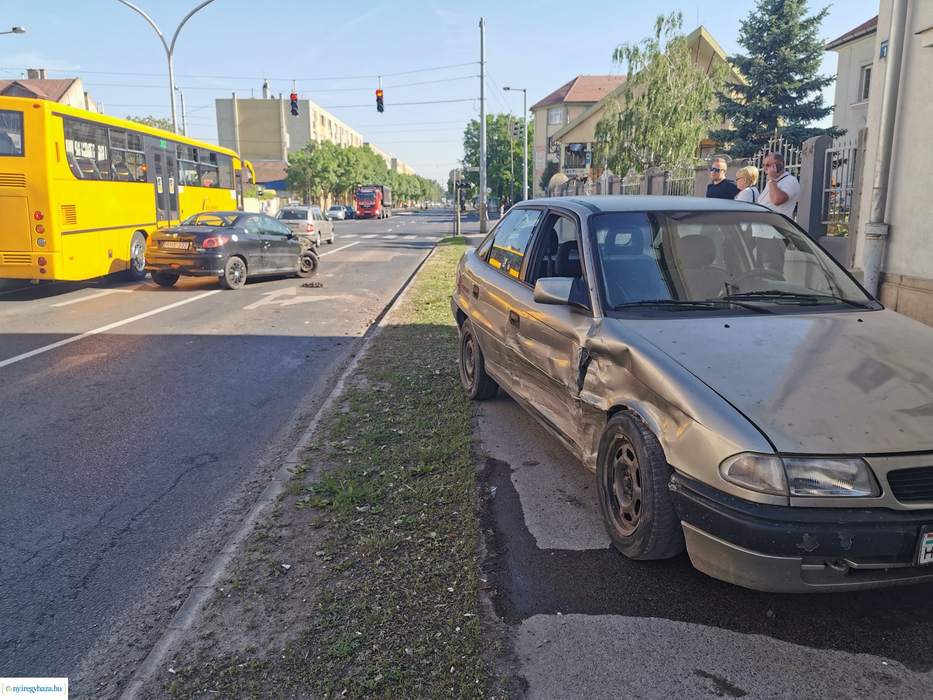 Rossz sávban haladt