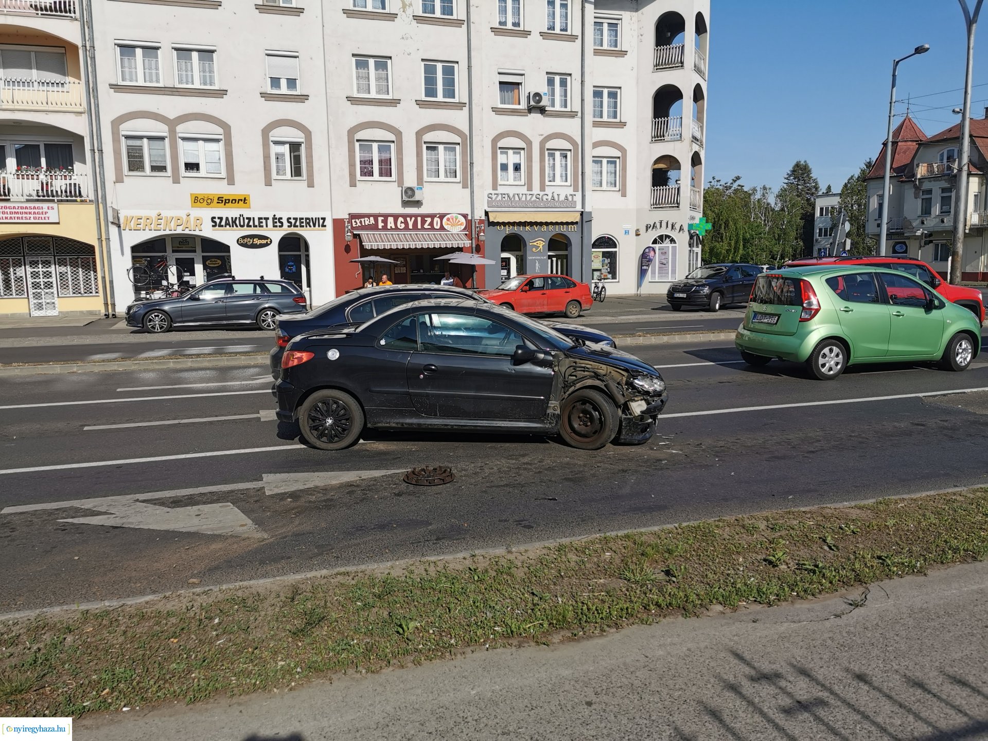 Rossz sávban haladt