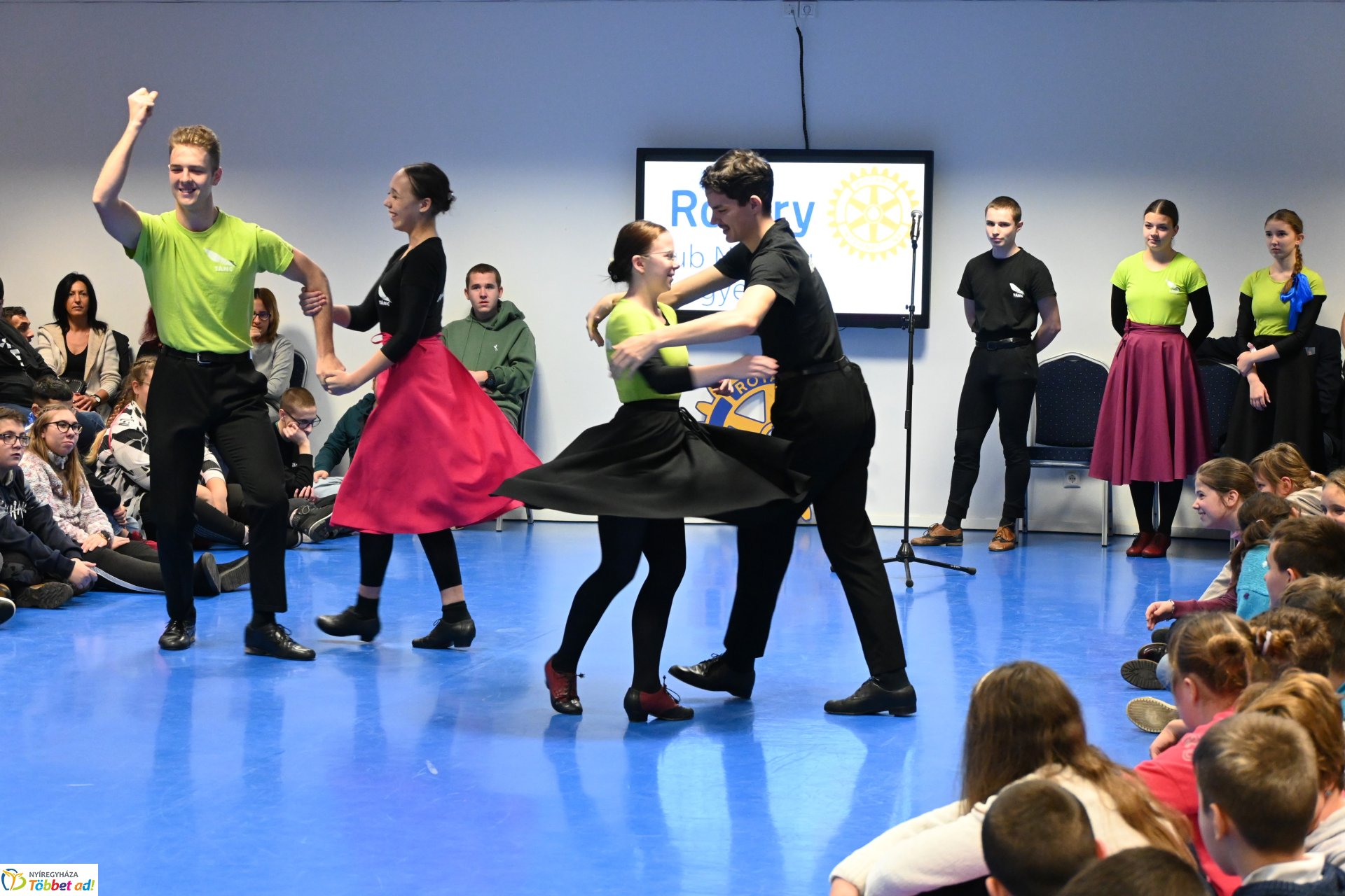 A Rotary Club Nyírség Egyesület mikulása megérkezett a gyerekekhez