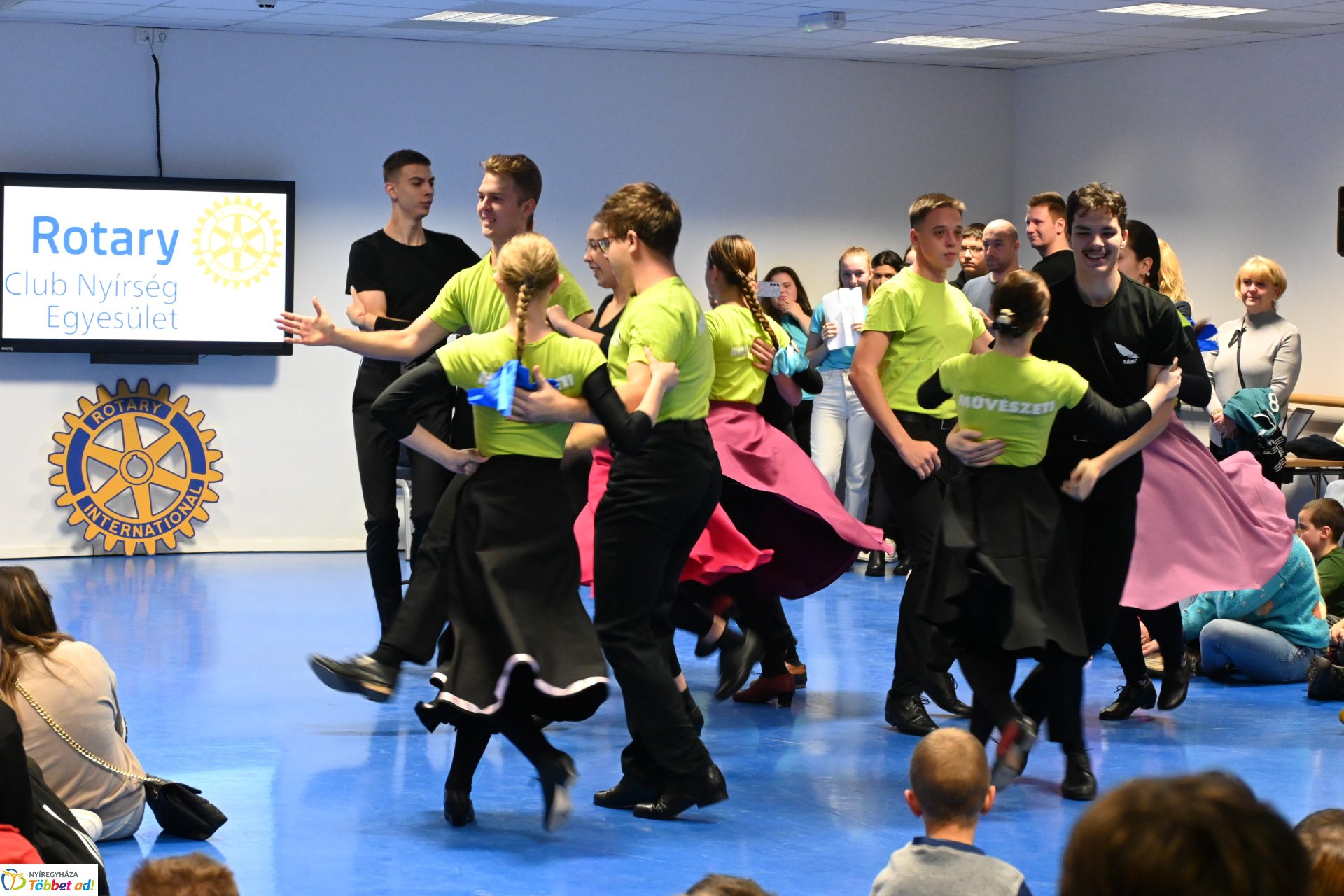 A Rotary Club Nyírség Egyesület mikulása megérkezett a gyerekekhez