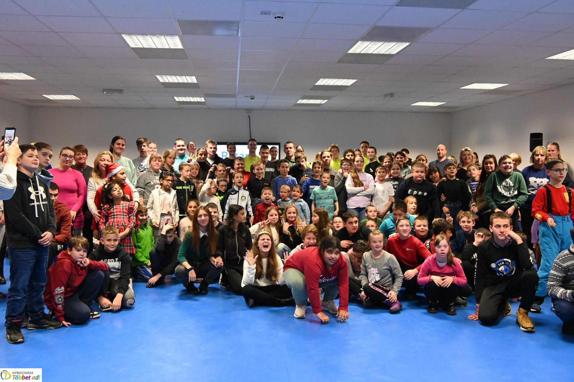 A Rotary Club Nyírség Egyesület mikulása megérkezett a gyerekekhez