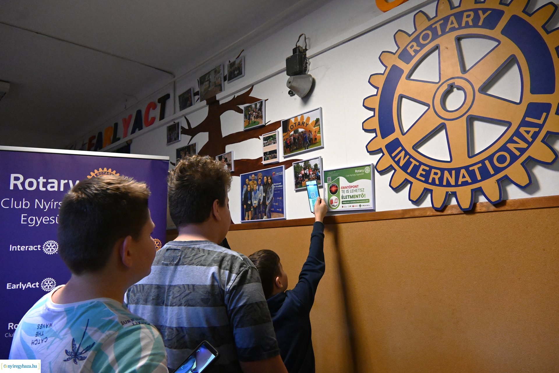 Rotary rekordkísérlet